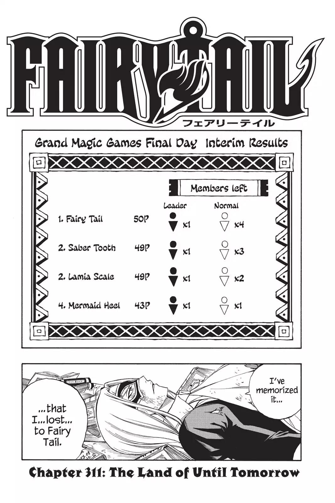 Fairy Tail Chapter 311 - Page 1