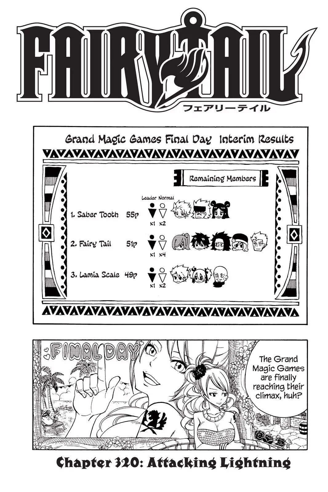 Fairy Tail Chapter 320 - Page 1