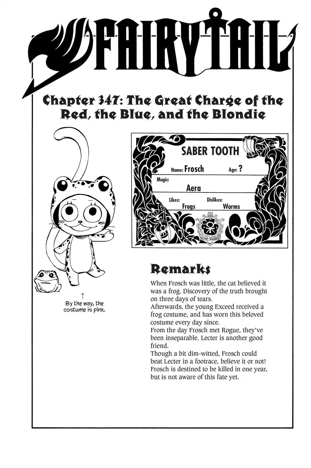 Fairy Tail Chapter 347 - Page 1