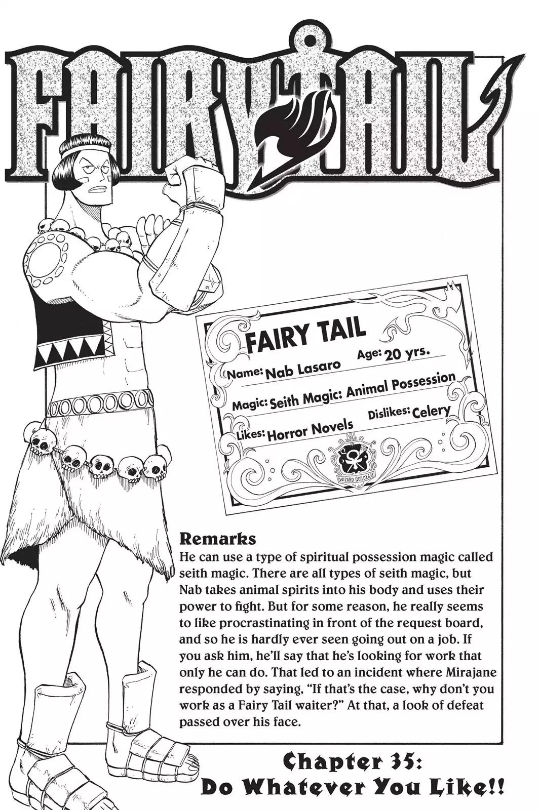 Fairy Tail Chapter 35 - Page 1