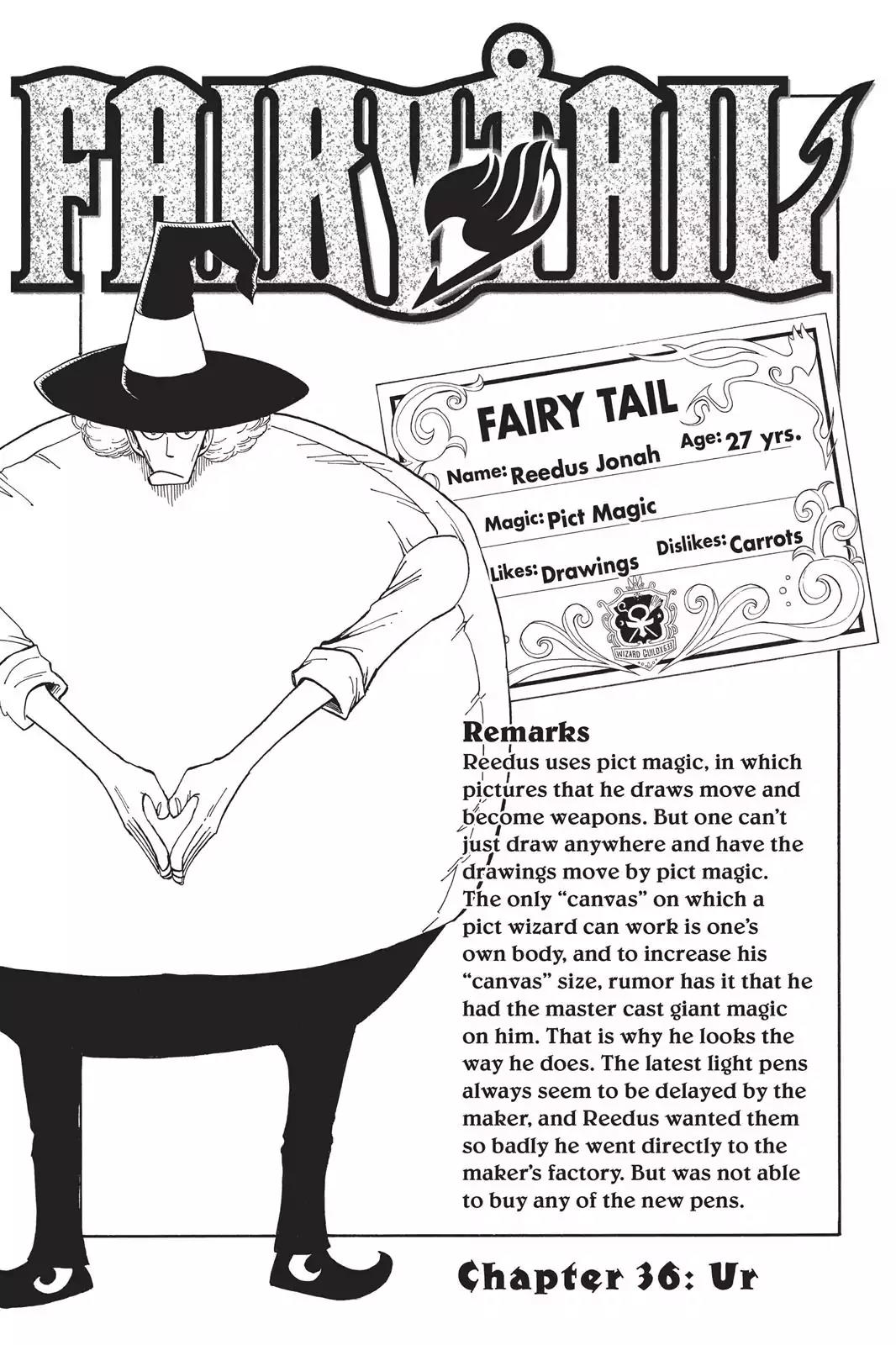 Fairy Tail Chapter 36 - Page 1