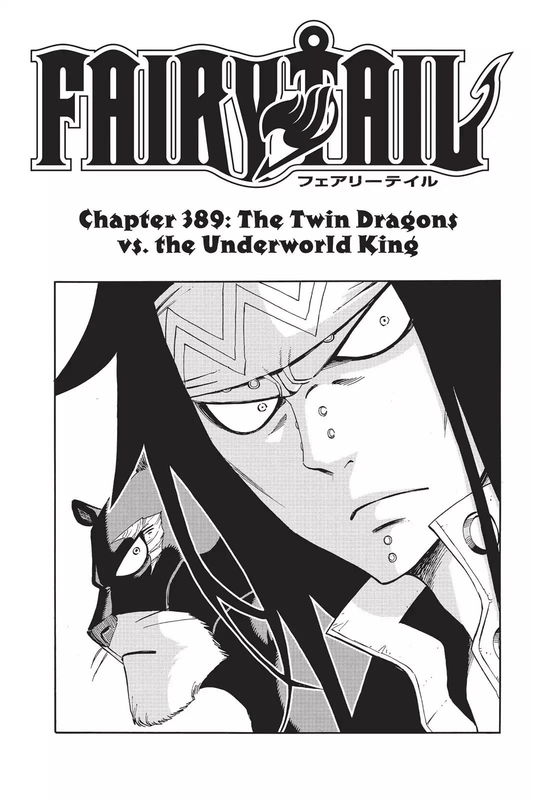 Fairy Tail Chapter 389 - Page 1
