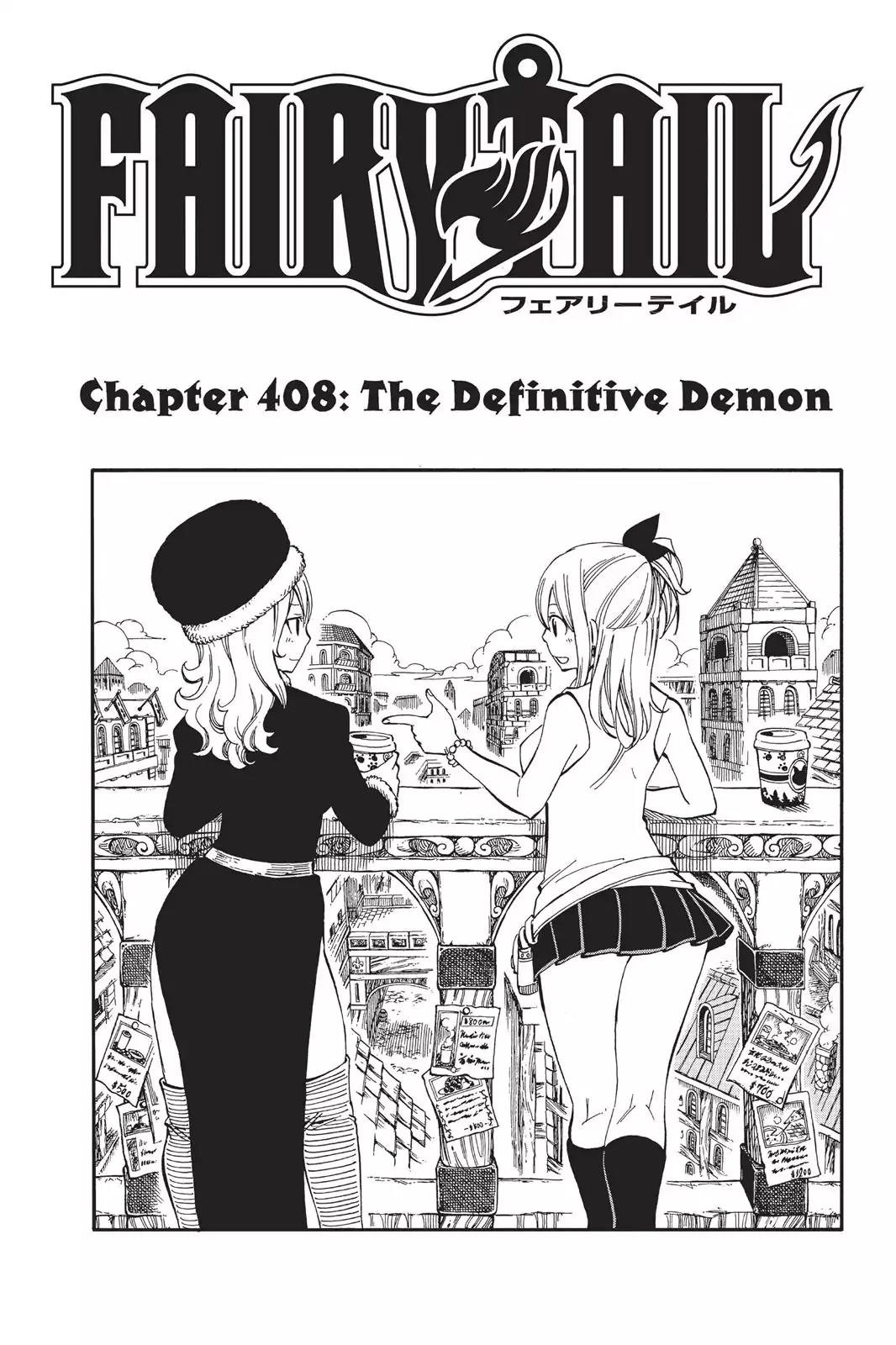 Fairy Tail Chapter 408 - Page 1