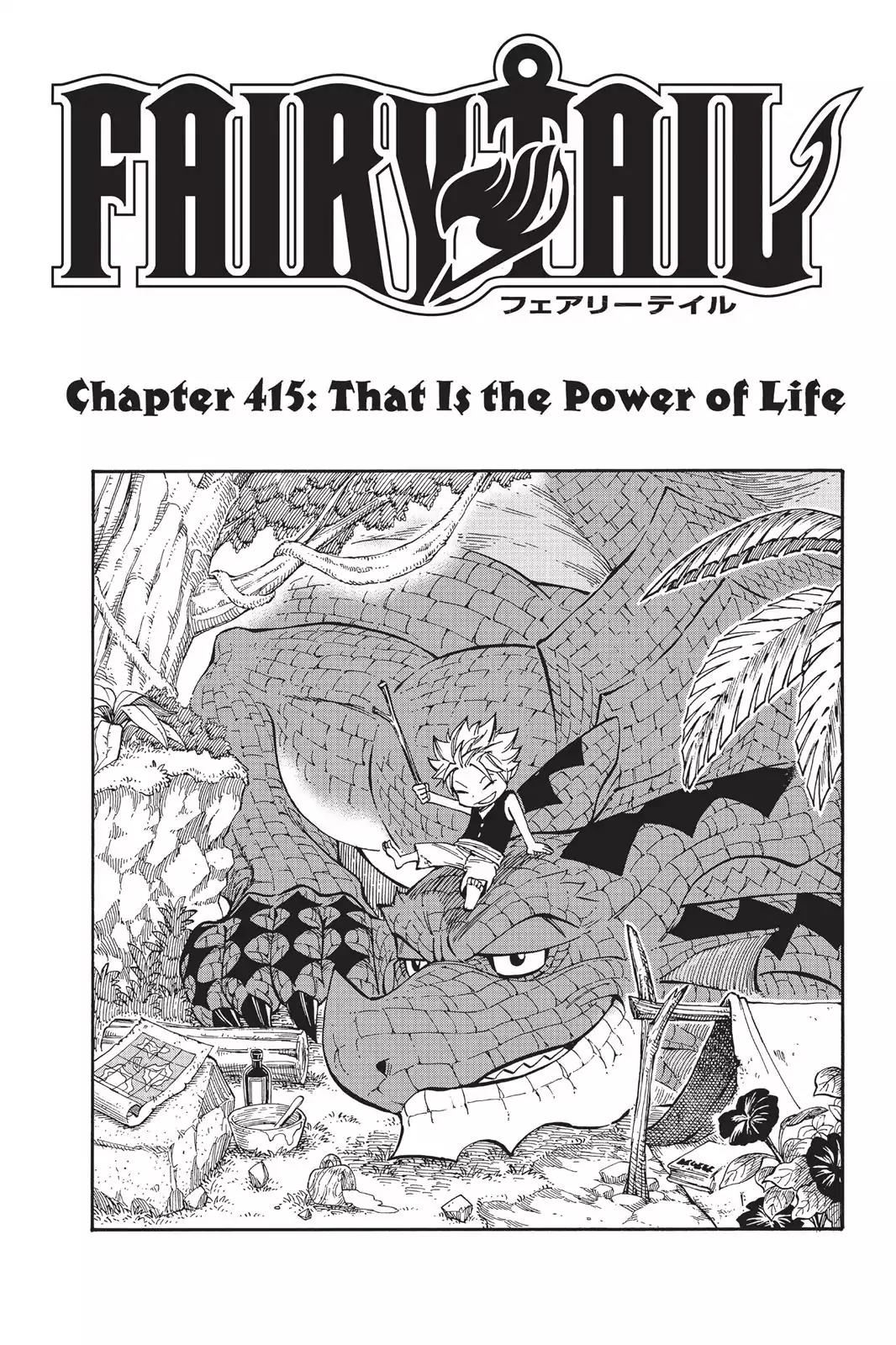 Fairy Tail Chapter 415 - Page 1