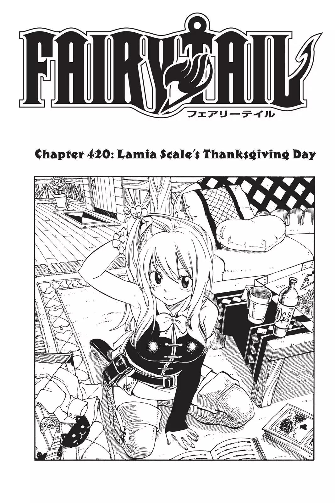 Fairy Tail Chapter 420 - Page 1