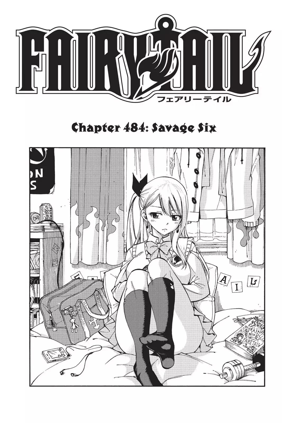 Fairy Tail Chapter 484 - Page 1