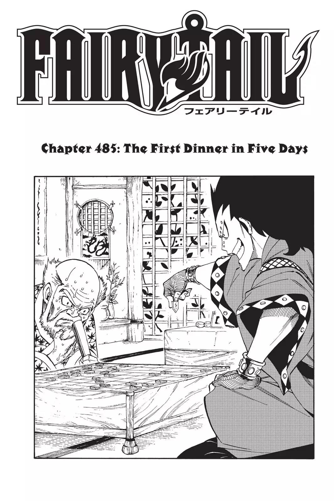 Fairy Tail Chapter 485 - Page 1