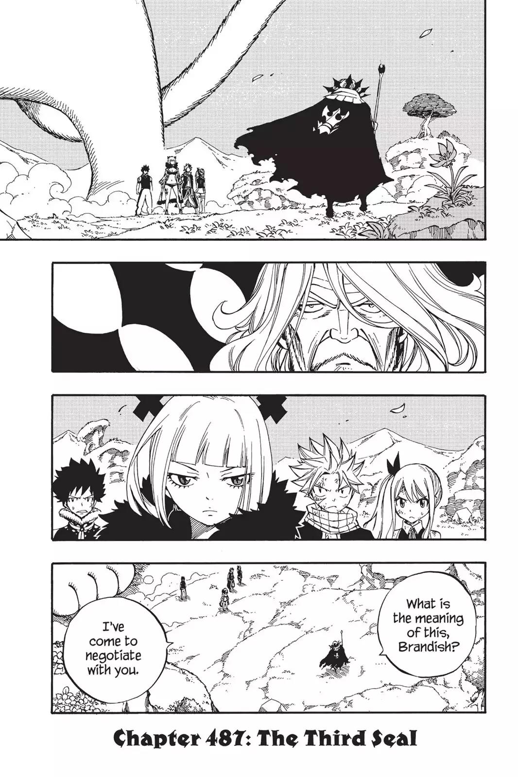 Fairy Tail Chapter 487 - Page 1