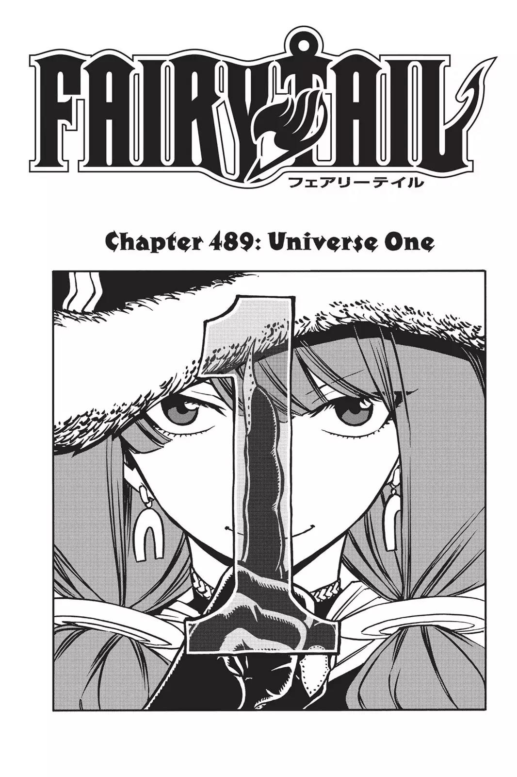 Fairy Tail Chapter 489 - Page 1