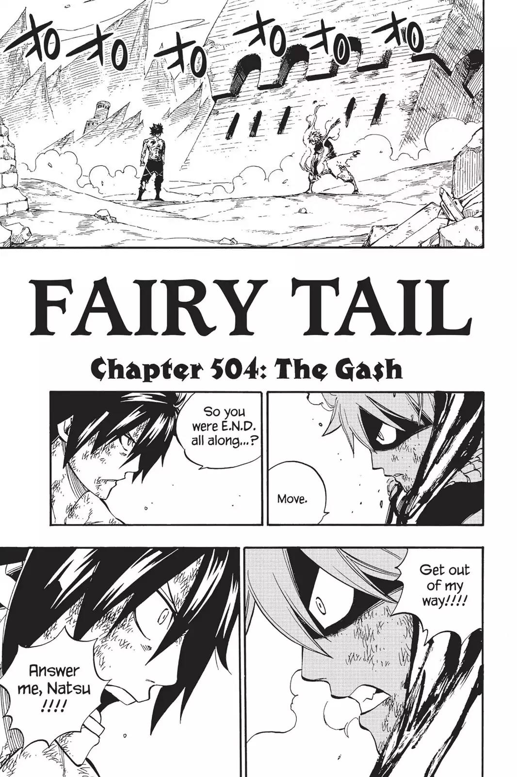 Fairy Tail Chapter 504 - Page 1