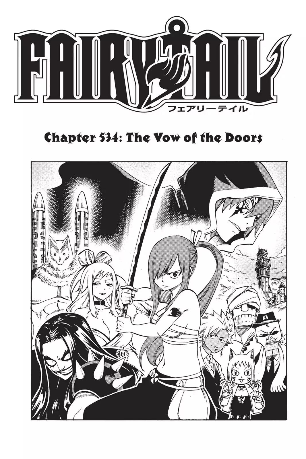 Fairy Tail Chapter 534 - Page 1
