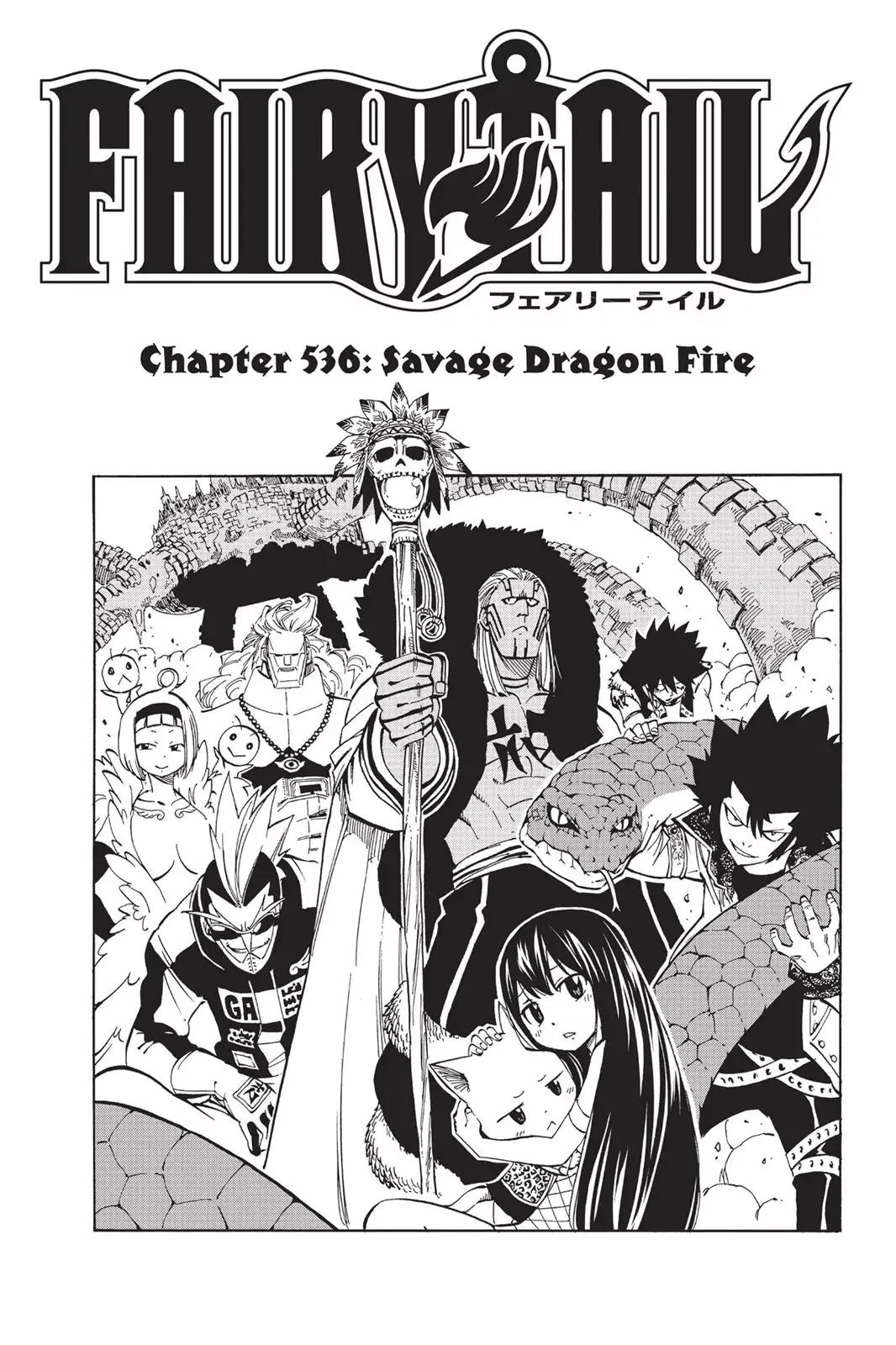 Fairy Tail Chapter 536 - Page 1