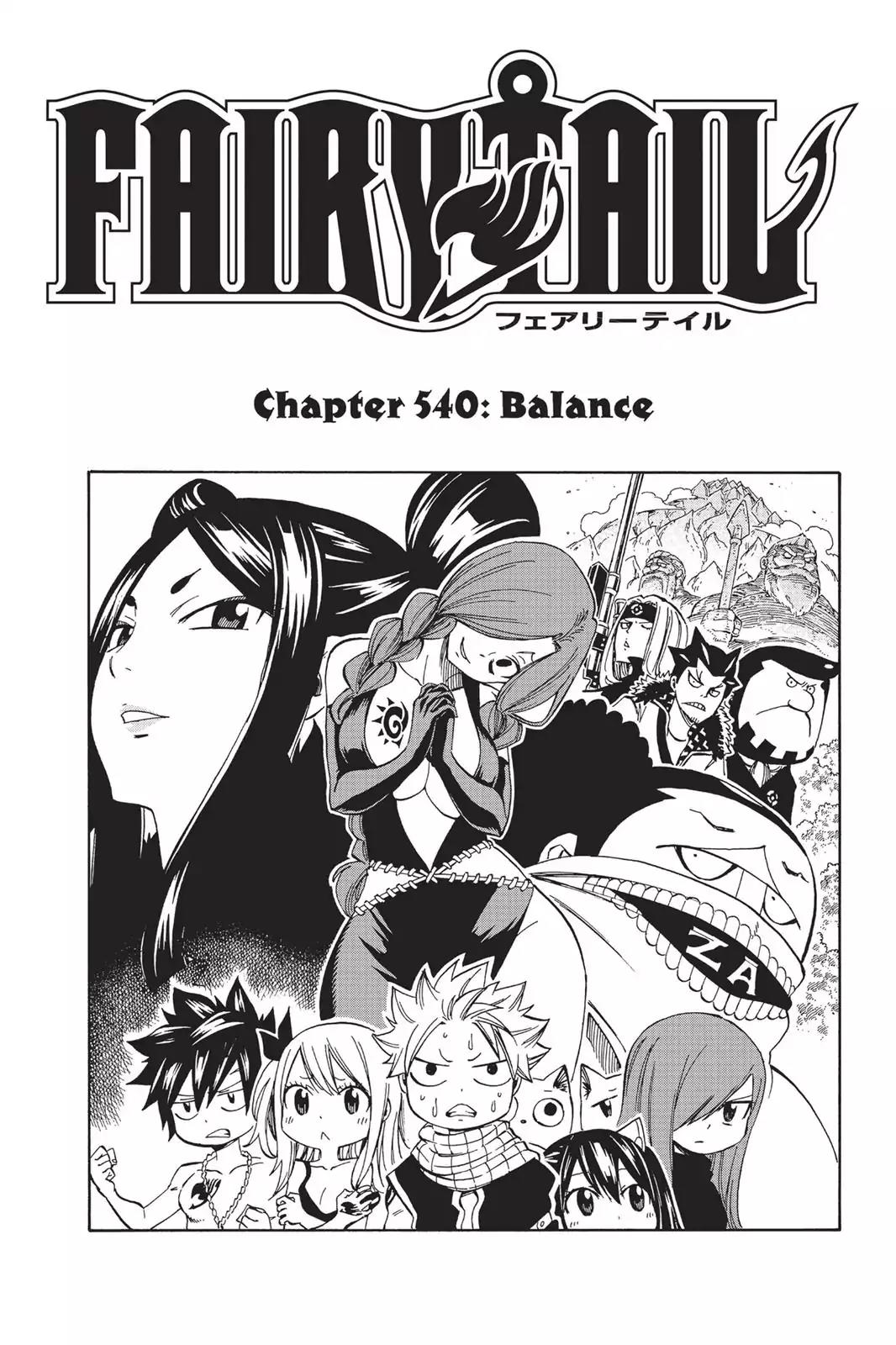 Fairy Tail Chapter 540 - Page 1
