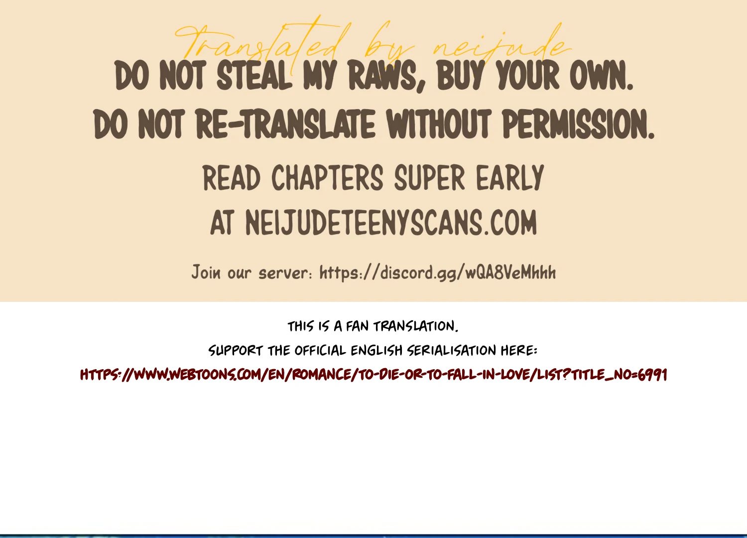 Fall in Love or Die Chapter 92 - Page 1