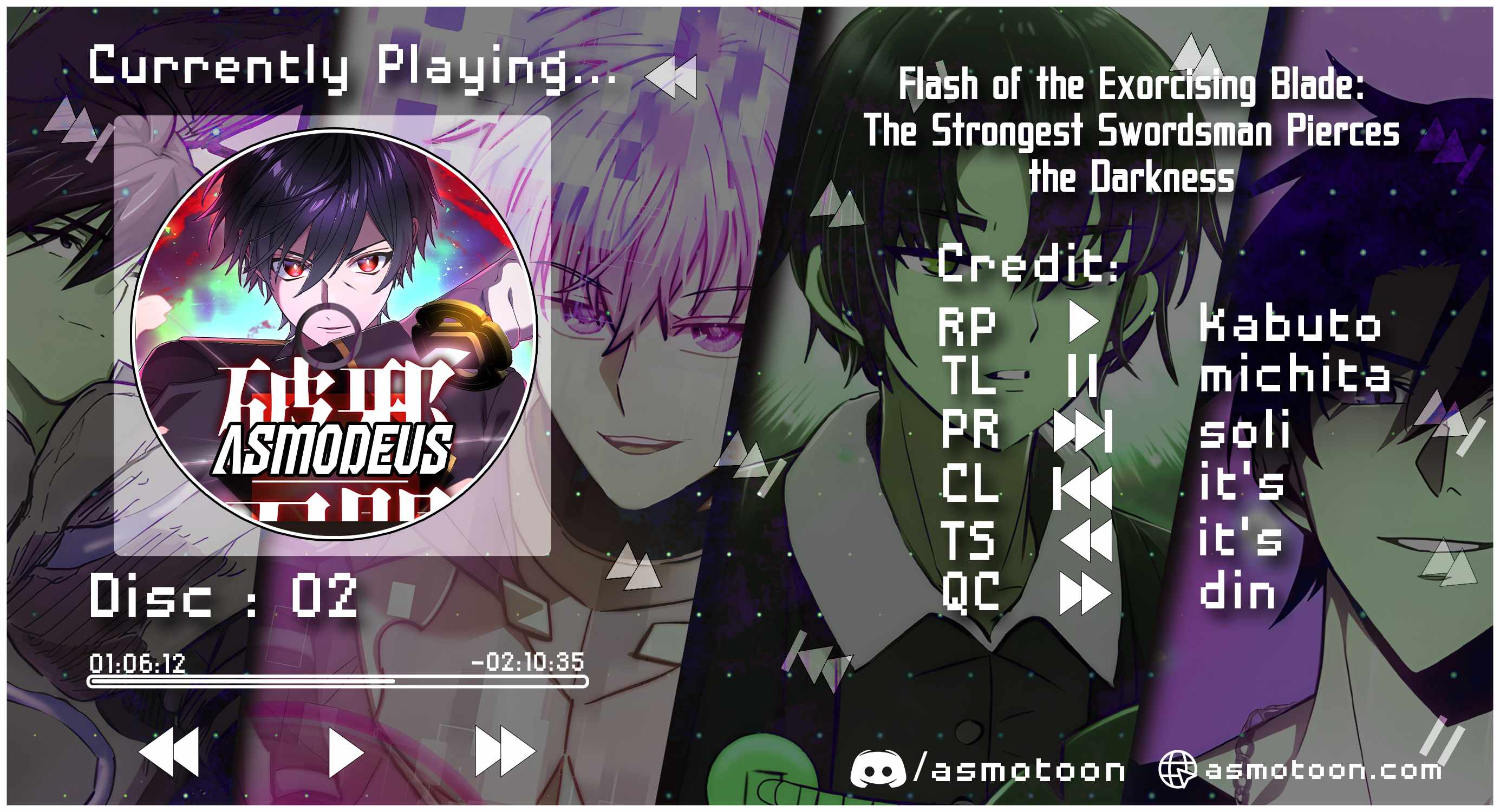 Flash of the Exorcising Blade: The Strongest Swordsman Pierces the Darkness Chapter 2 - Page 1