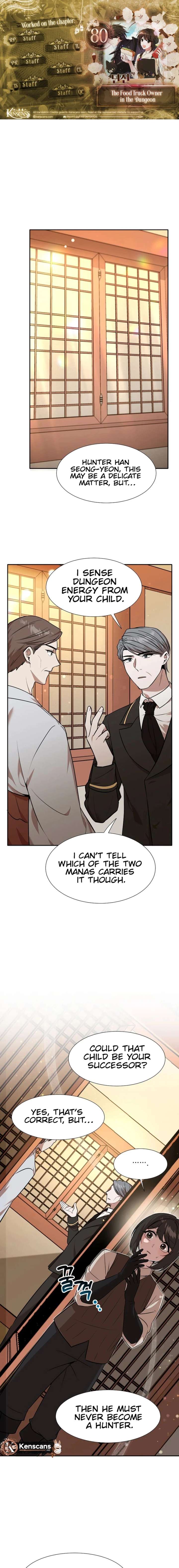 Food Truck Owner Inside the Dungeon Chapter 80 - Page 1