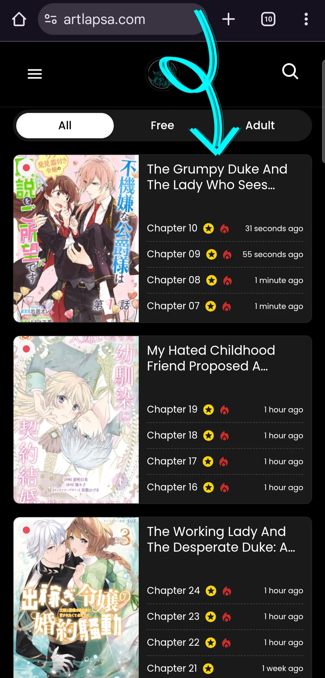 Fukigen na Koushaku-sama wa Uso Hakkenki Tsuki Reijou no Torisetsu wo Goshomou desu Chapter 2 - Page 1