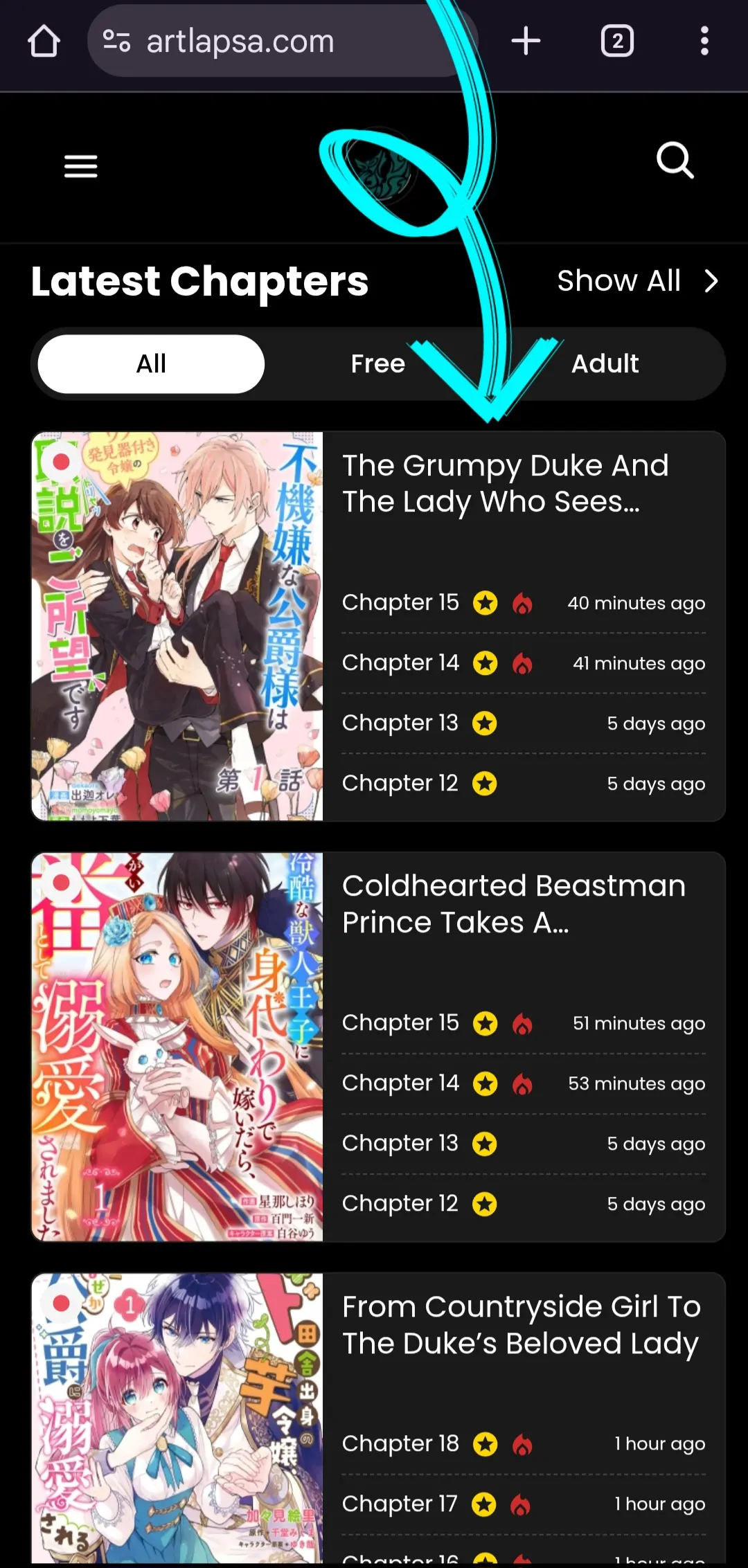 Fukigen na Koushaku-sama wa Uso Hakkenki Tsuki Reijou no Torisetsu wo Goshomou desu Chapter 6 - Page 1