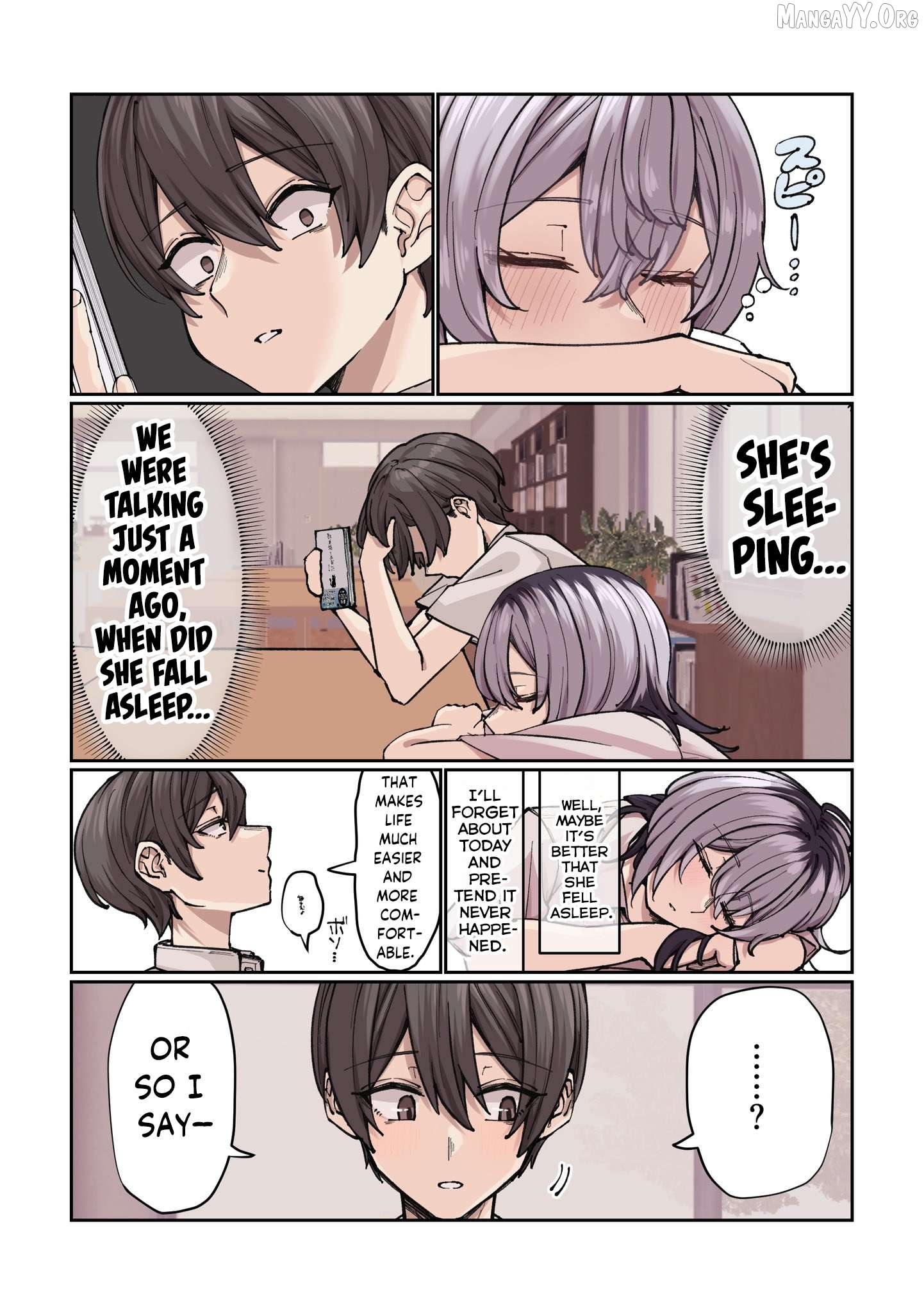 Gakkou de Guuzen Onnanoko no “Himitsu” o Shitte Shimatta Ohanashi Chapter 2 - Page 11