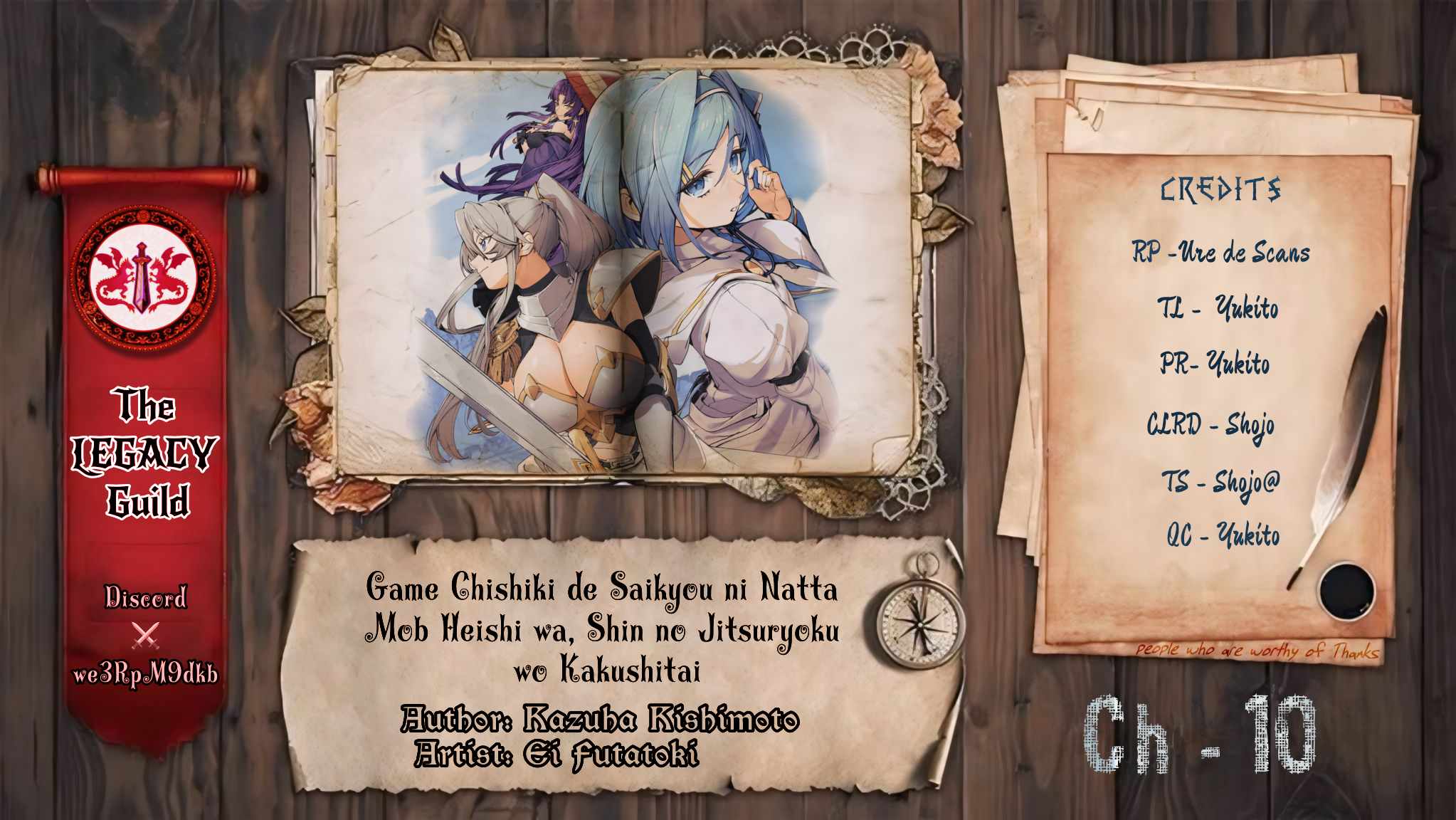 Game Chishiki de Saikyou ni Natta Mob Heishi wa, Shin no Jitsuryoku wo Kakushitai Chapter 10 - Page 1