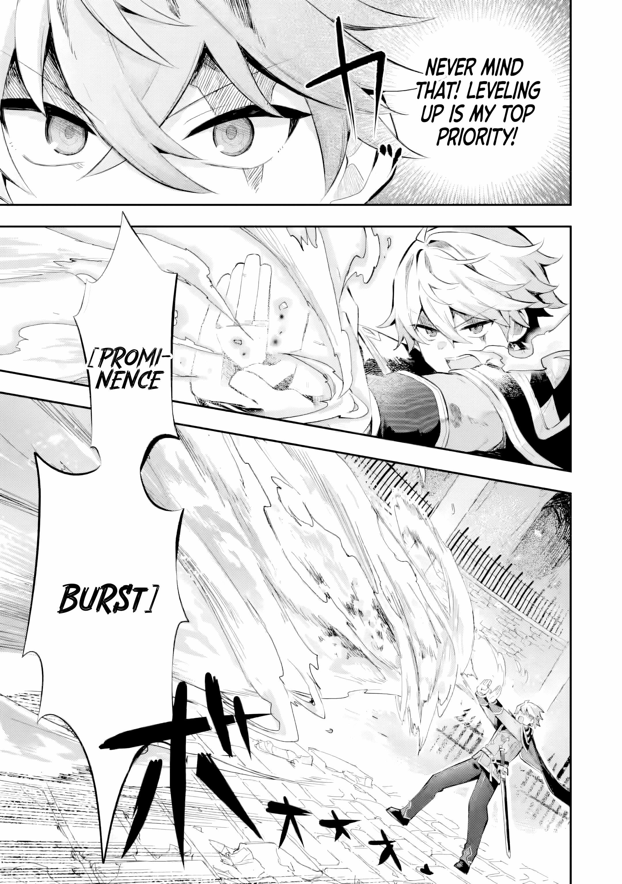 Game Sekai no mobu akuyaku ni tensei shita node Last bos wo mezashite mita Chapter 4.2 - Page 9