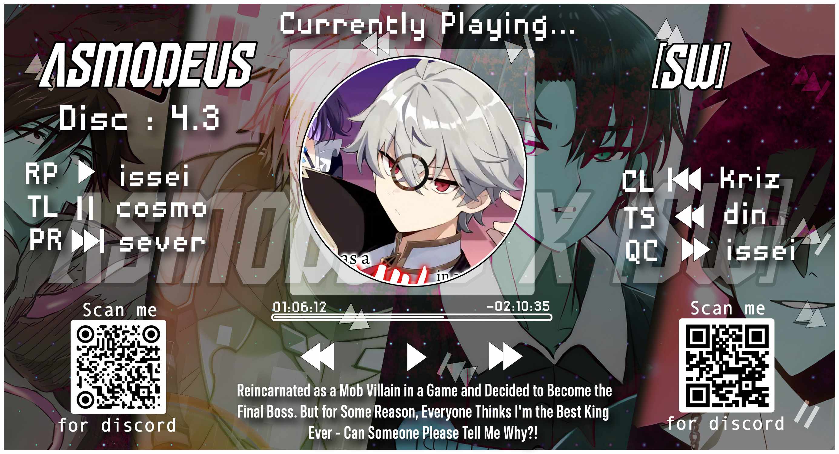 Game Sekai no mobu akuyaku ni tensei shita node Last bos wo mezashite mita Chapter 4.3 - Page 1