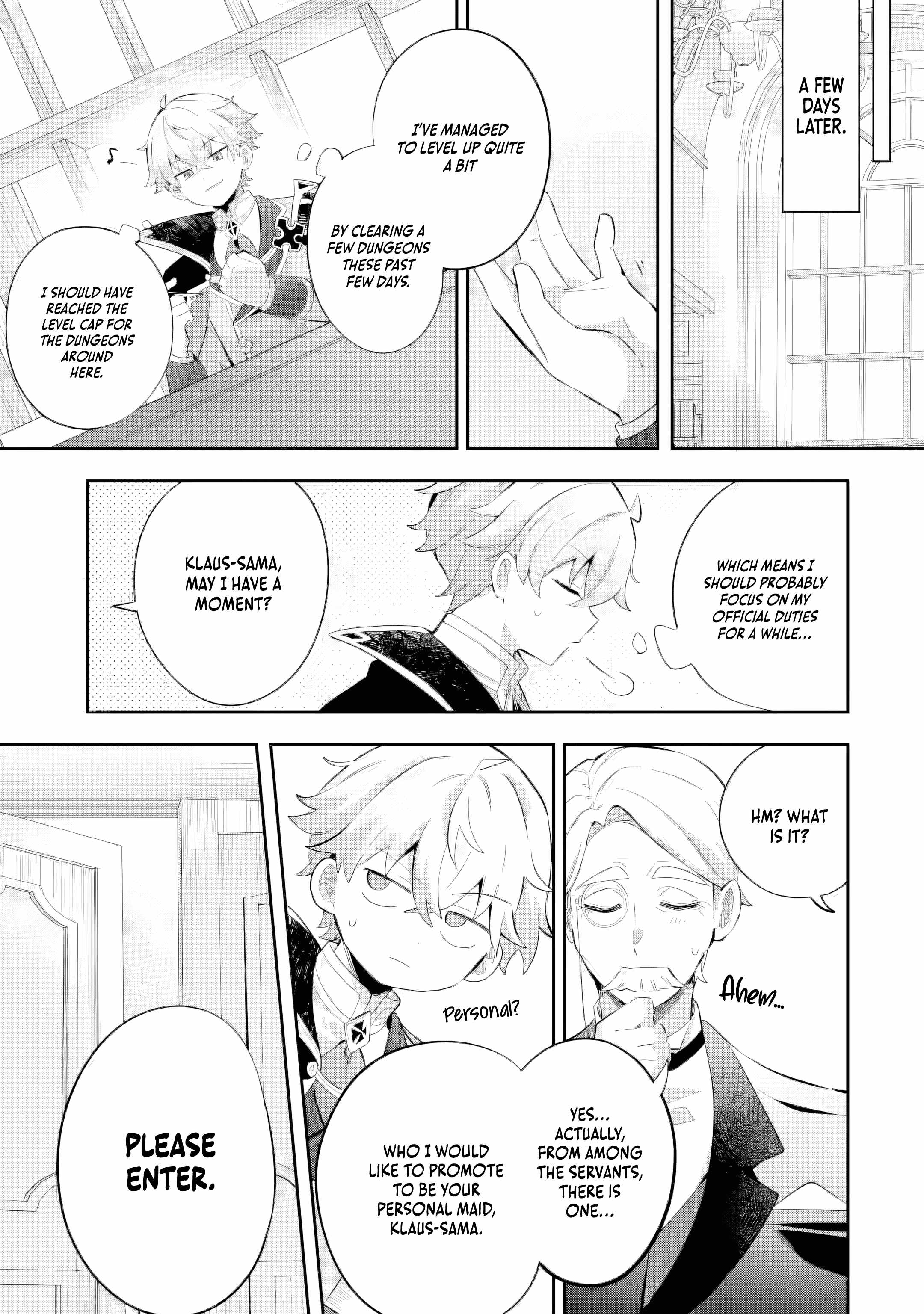 Game Sekai no mobu akuyaku ni tensei shita node Last bos wo mezashite mita Chapter 4.3 - Page 8