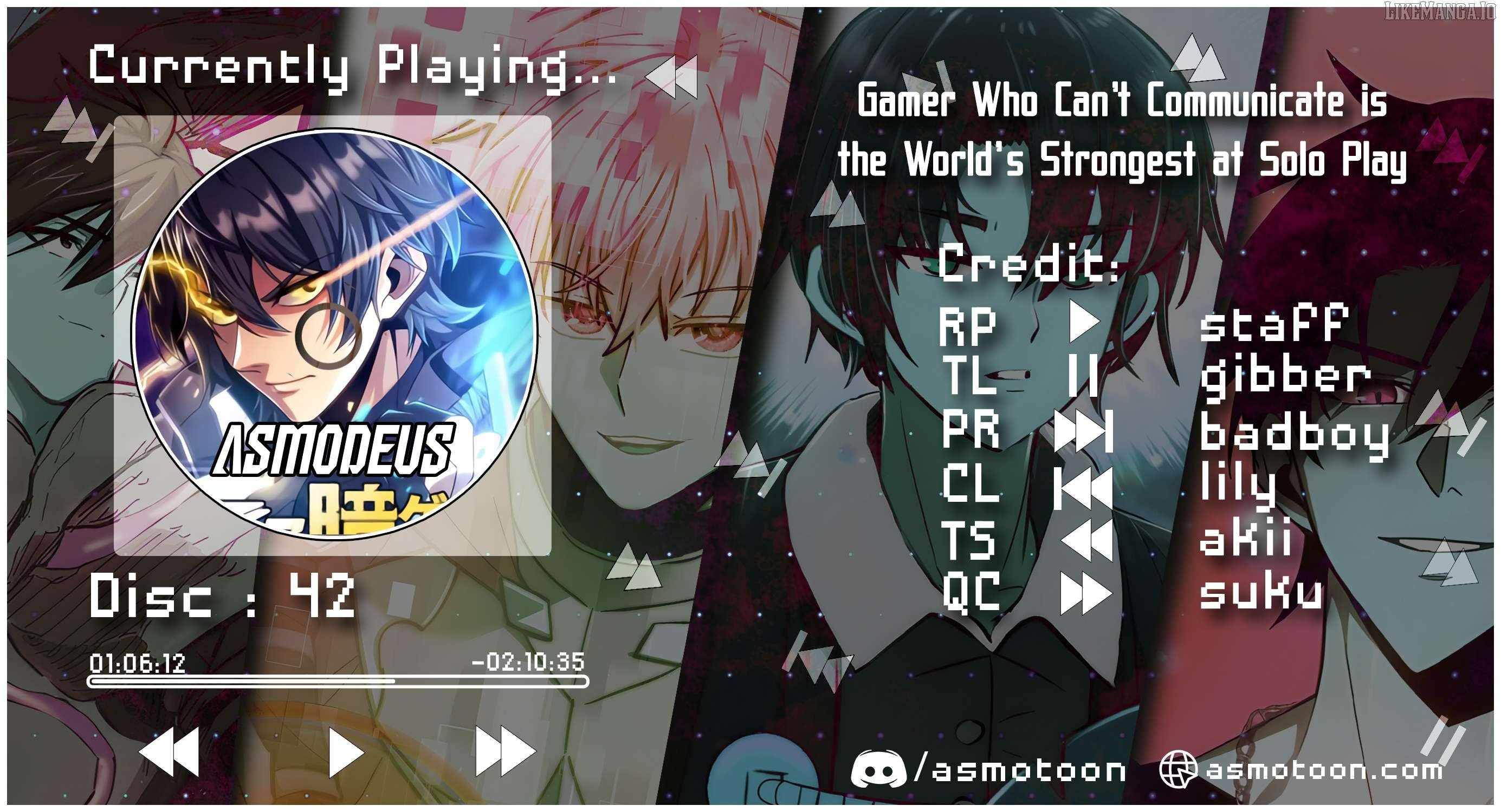 Gamer Who Can’t Communicate Is the World’s Strongest at Solo Play Chapter 42 - Page 1