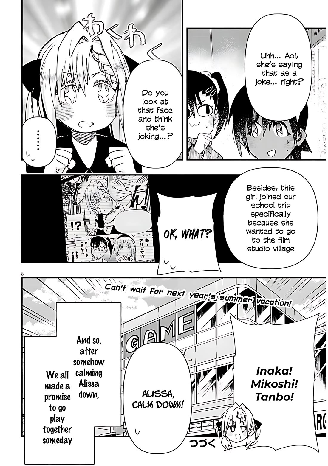 Geesen Shoujo to Ibunka Kouryuu Chapter 134 - Page 9