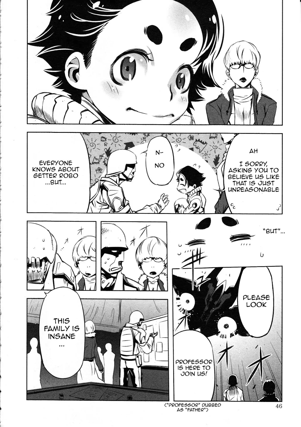 Getter Robo High Chapter 2 - Page 12