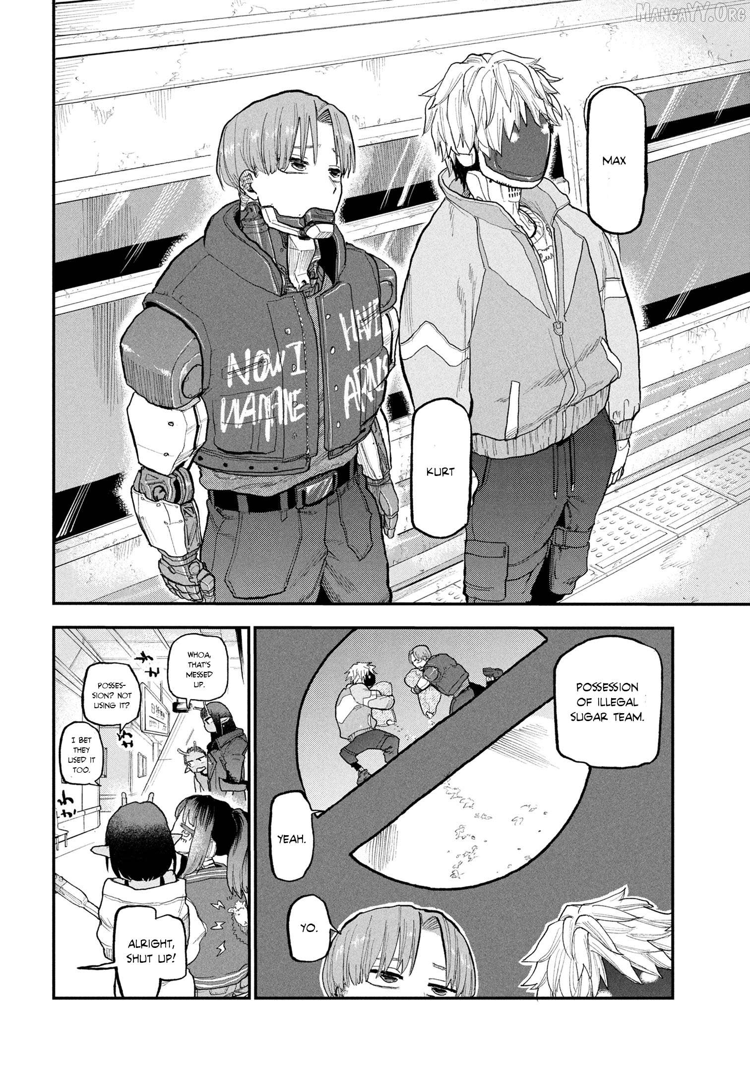 Ginga Tokkyuu – Milky Subway Chapter 1 - Page 17