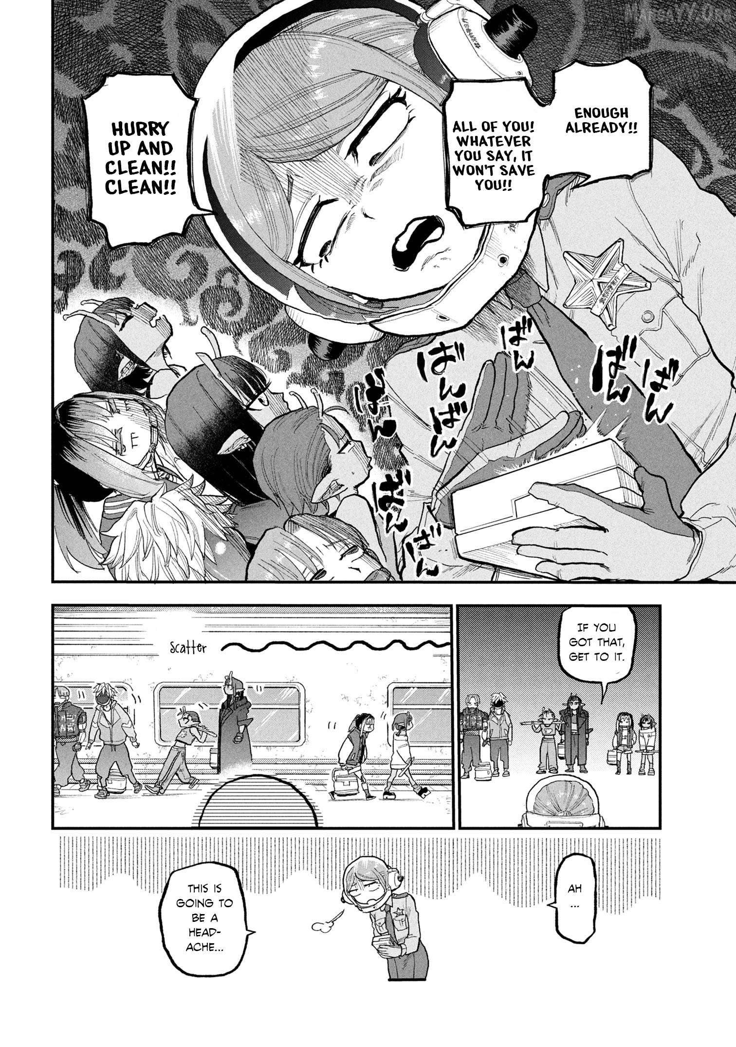 Ginga Tokkyuu – Milky Subway Chapter 2 - Page 21