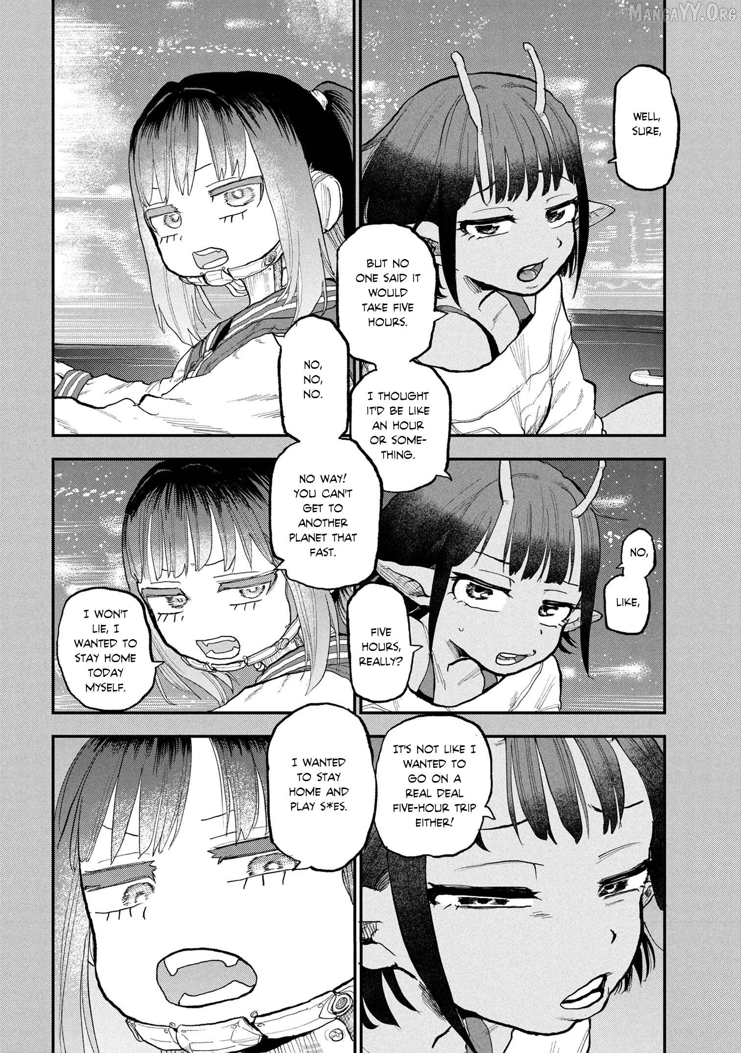 Ginga Tokkyuu – Milky Subway Chapter 2 - Page 4