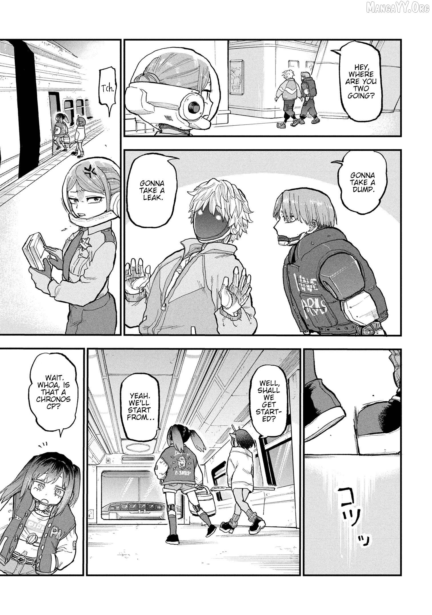 Ginga Tokkyuu – Milky Subway Chapter 3 - Page 11