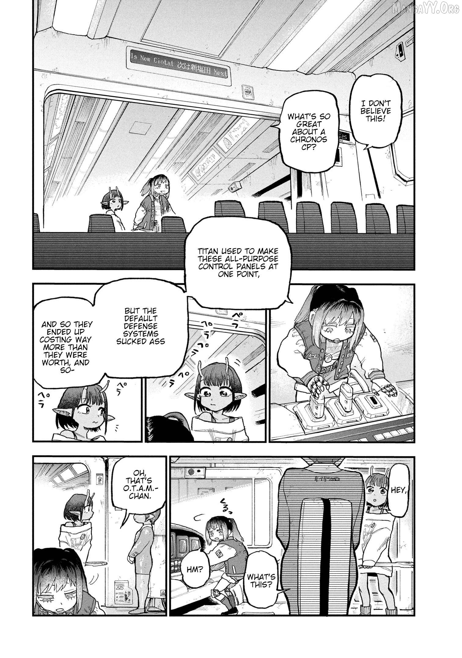 Ginga Tokkyuu – Milky Subway Chapter 3 - Page 12