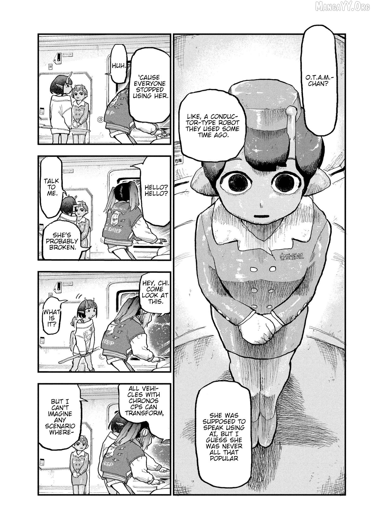 Ginga Tokkyuu – Milky Subway Chapter 3 - Page 13