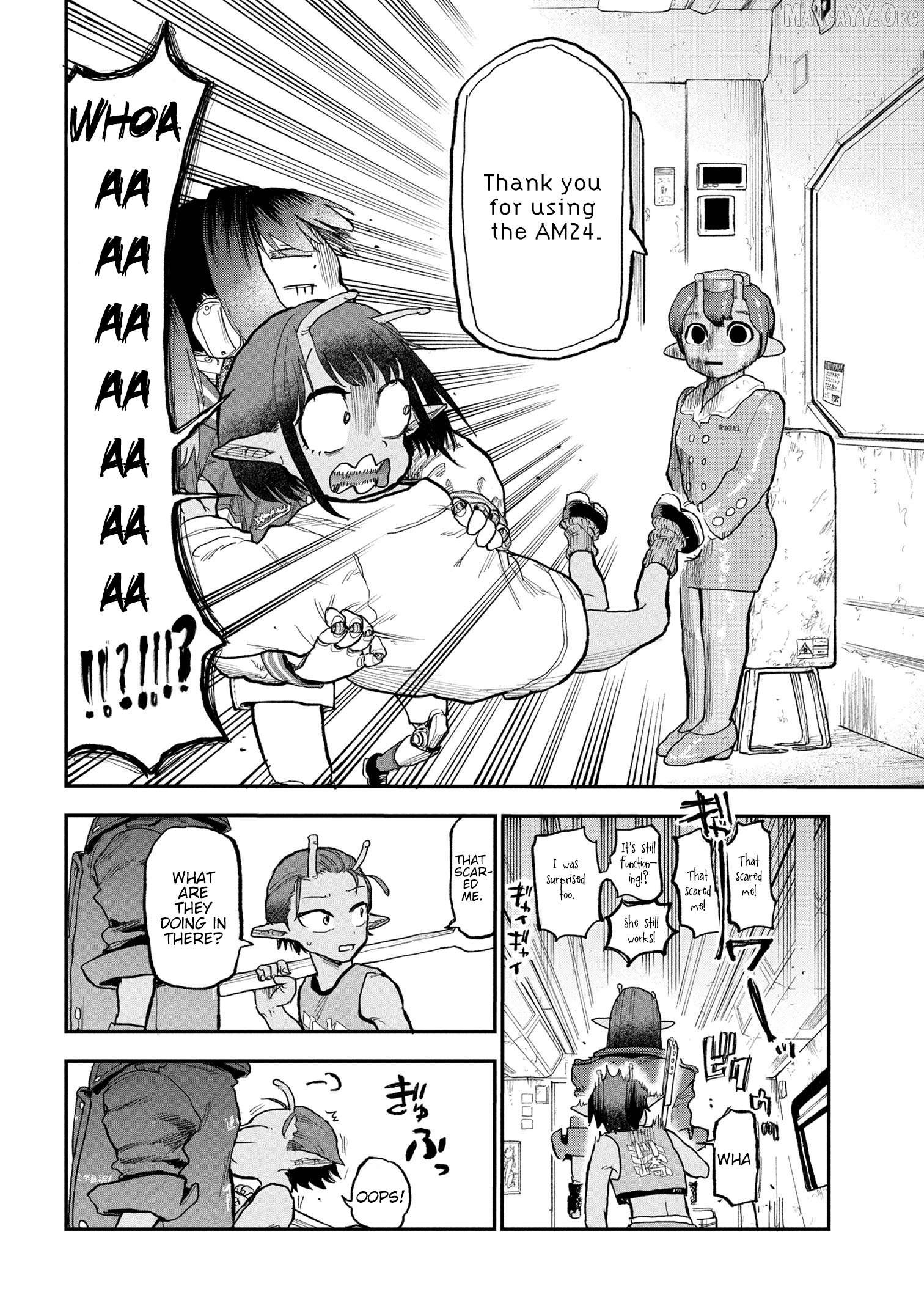 Ginga Tokkyuu – Milky Subway Chapter 3 - Page 14