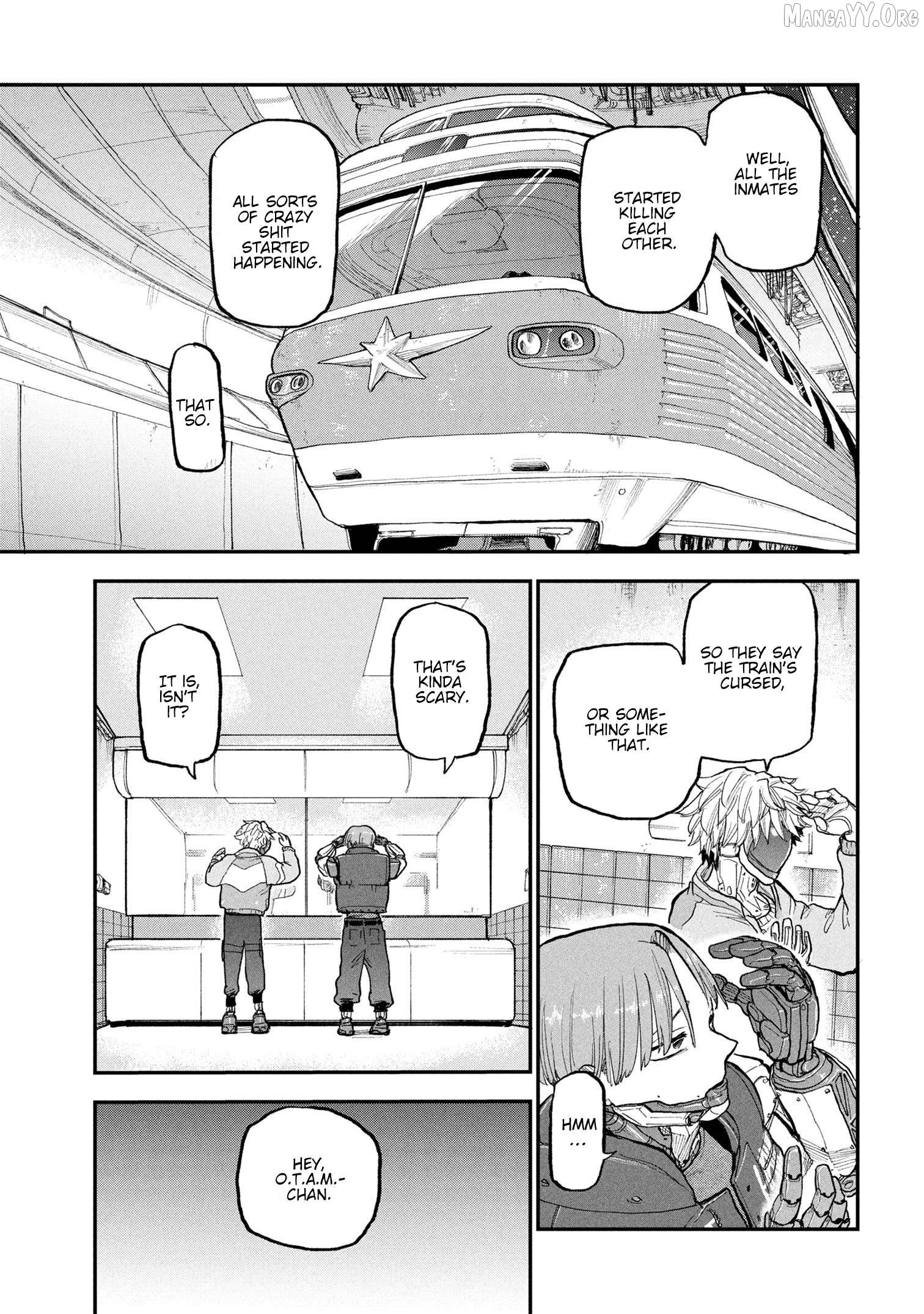 Ginga Tokkyuu – Milky Subway Chapter 3 - Page 17