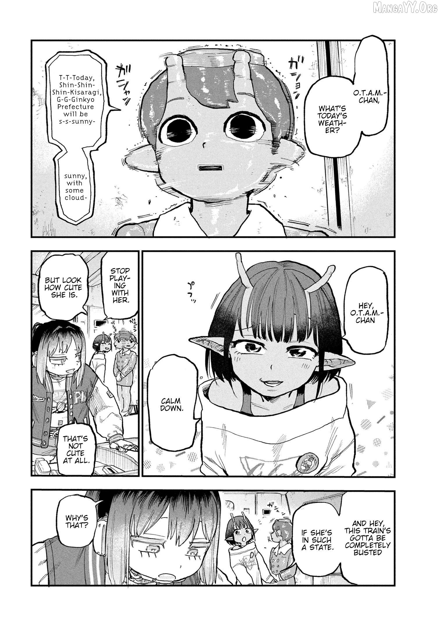 Ginga Tokkyuu – Milky Subway Chapter 3 - Page 18