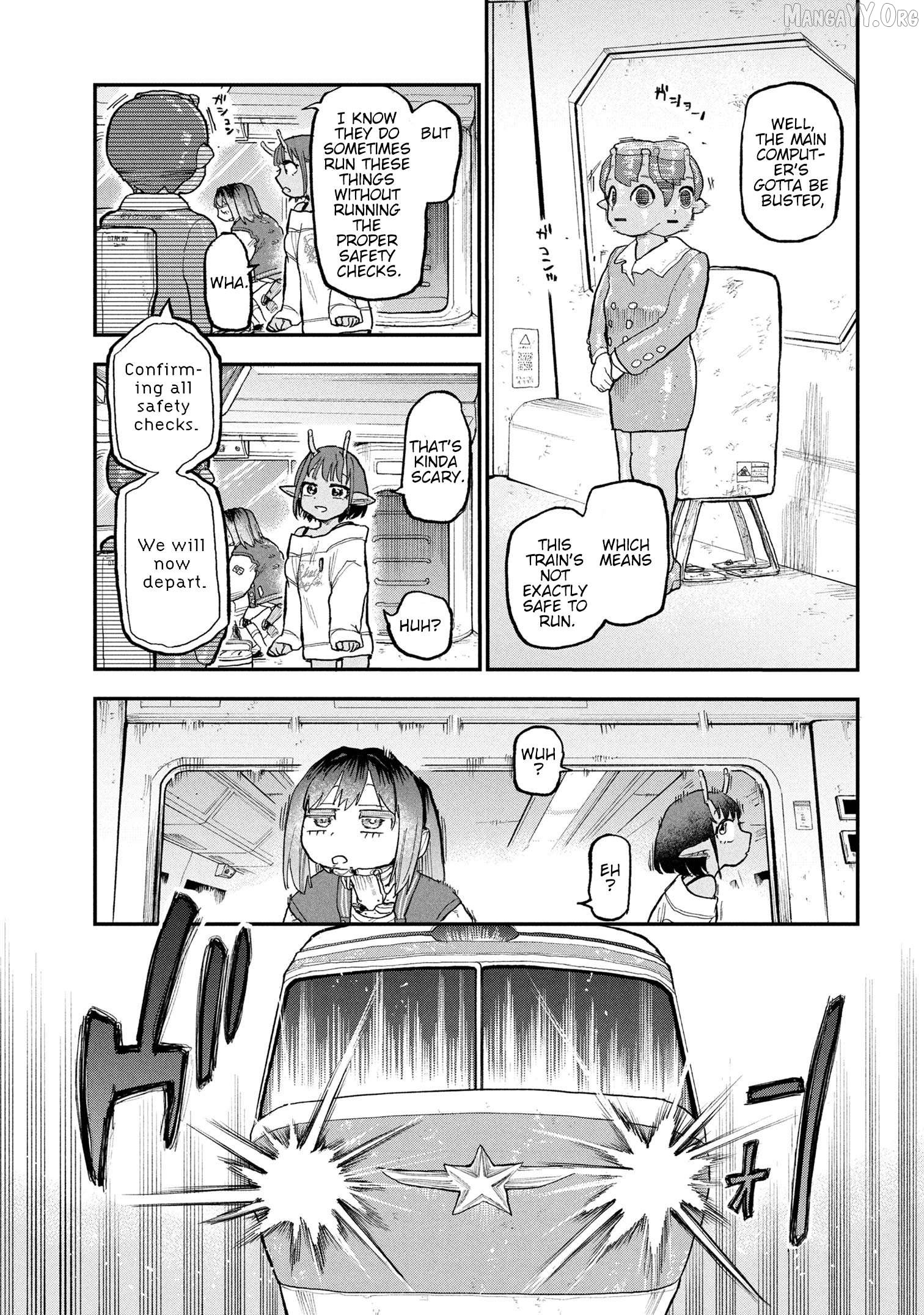 Ginga Tokkyuu – Milky Subway Chapter 3 - Page 19