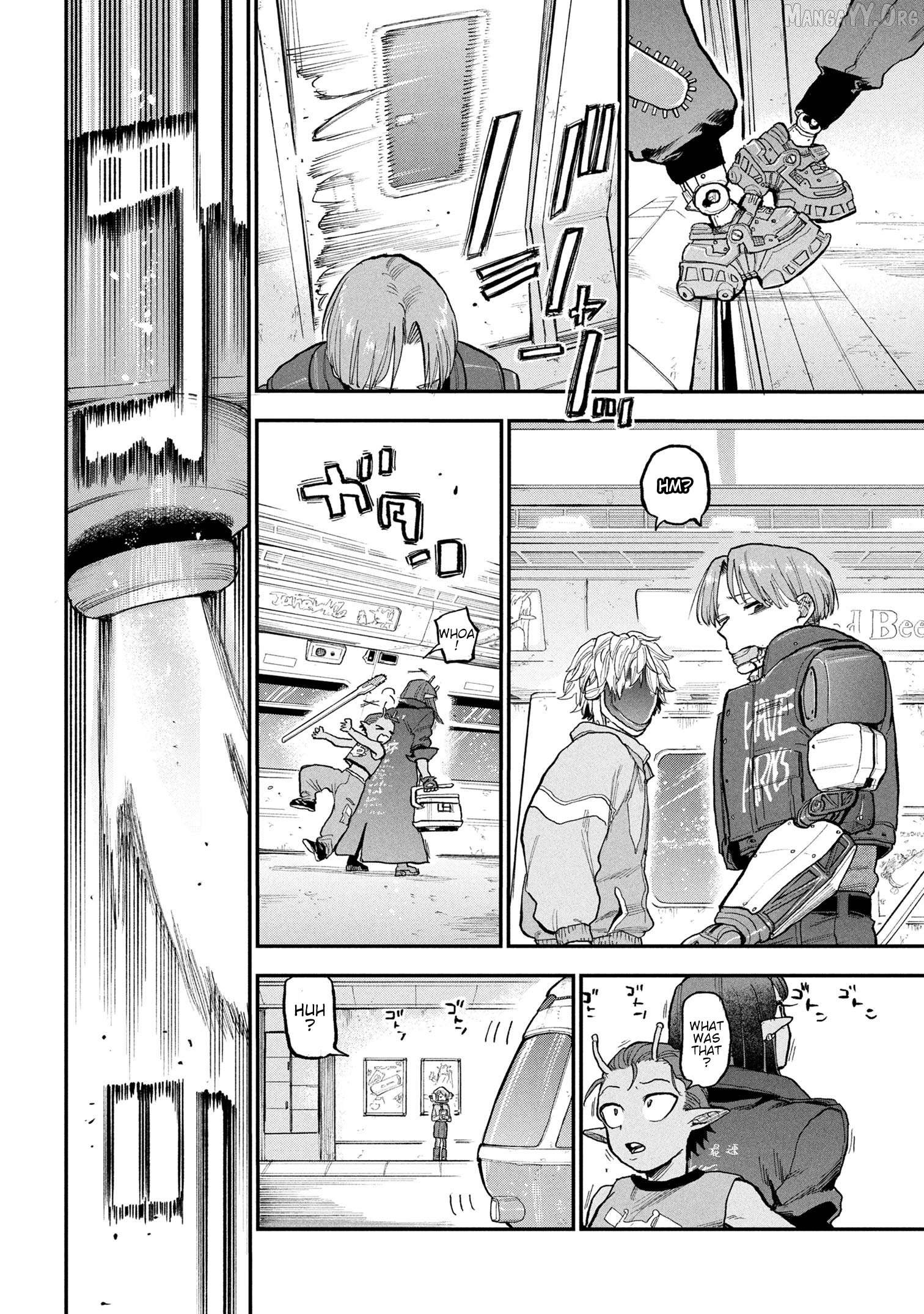 Ginga Tokkyuu – Milky Subway Chapter 3 - Page 20