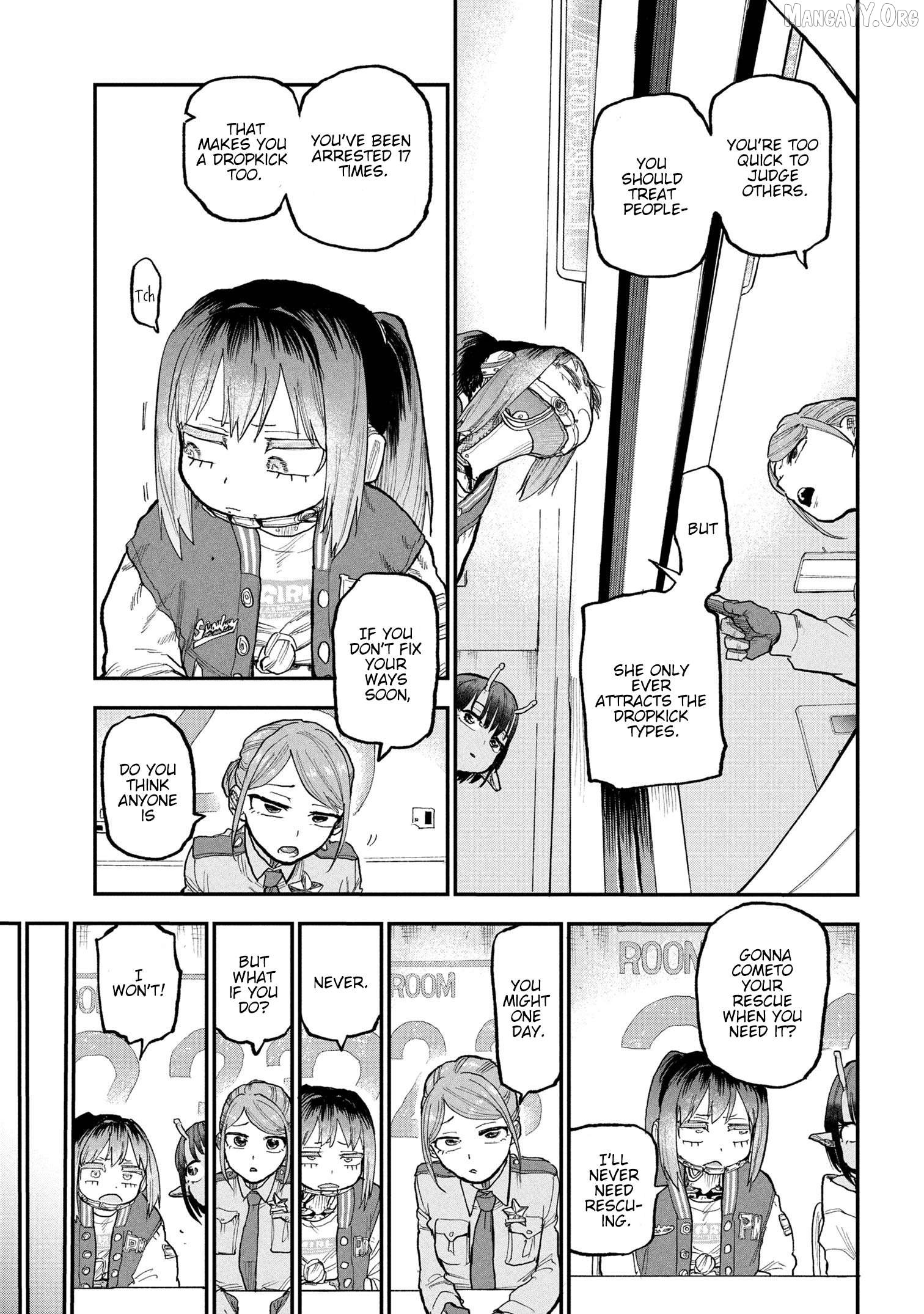 Ginga Tokkyuu – Milky Subway Chapter 3 - Page 9