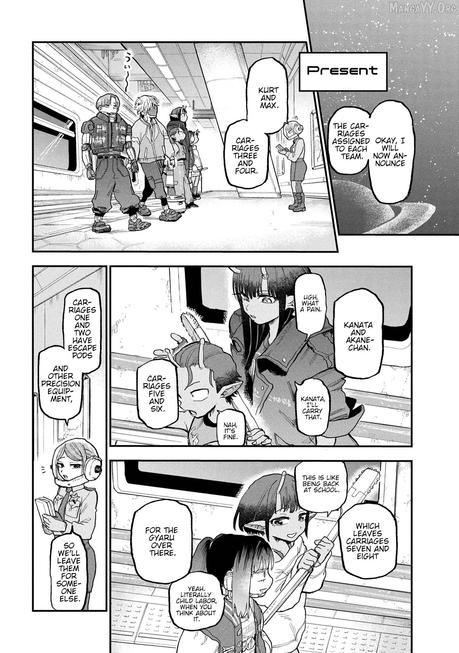 Ginga Tokkyuu – Milky Subway Chapter 3 - Page 10