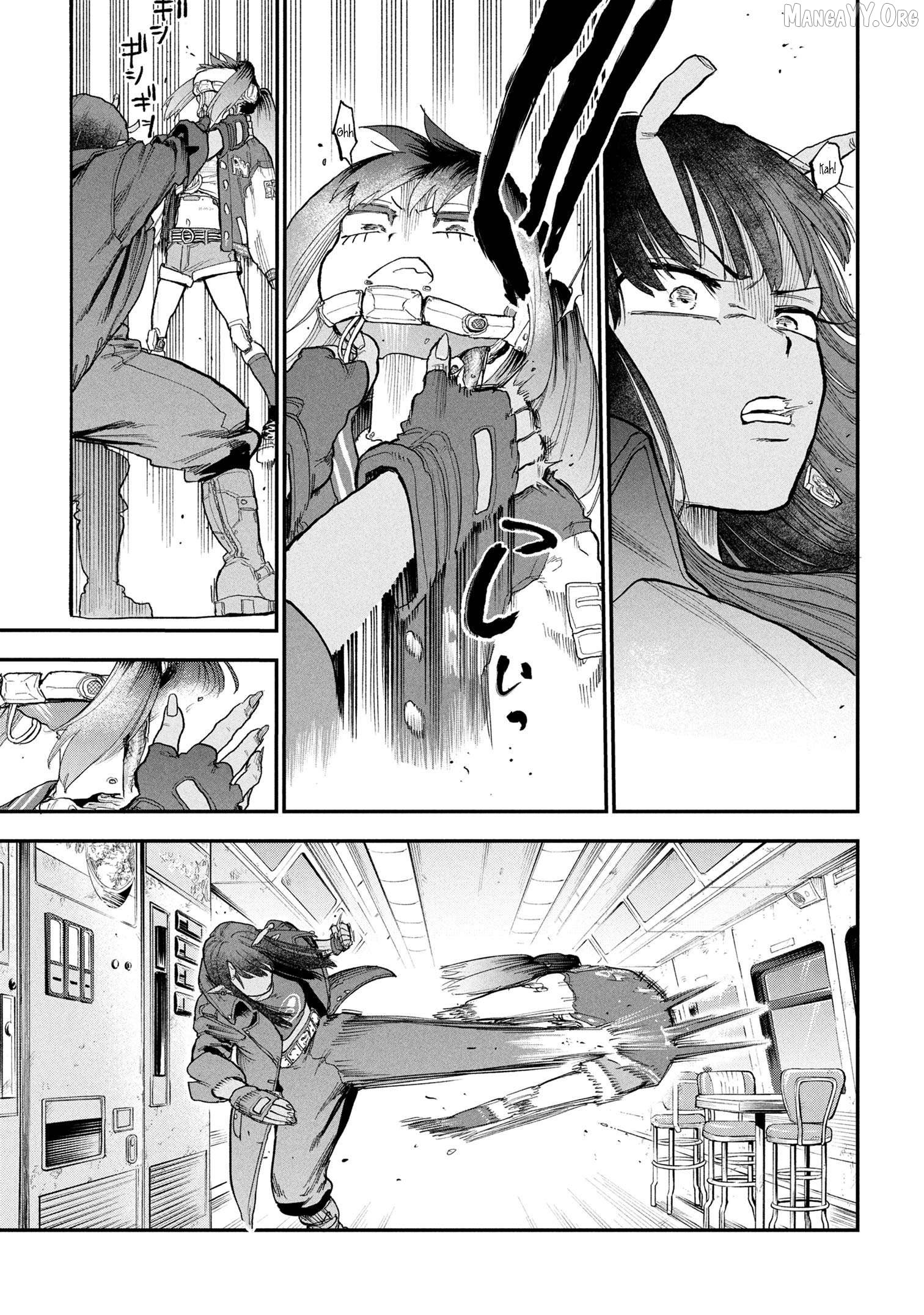 Ginga Tokkyuu – Milky Subway Chapter 4 - Page 13