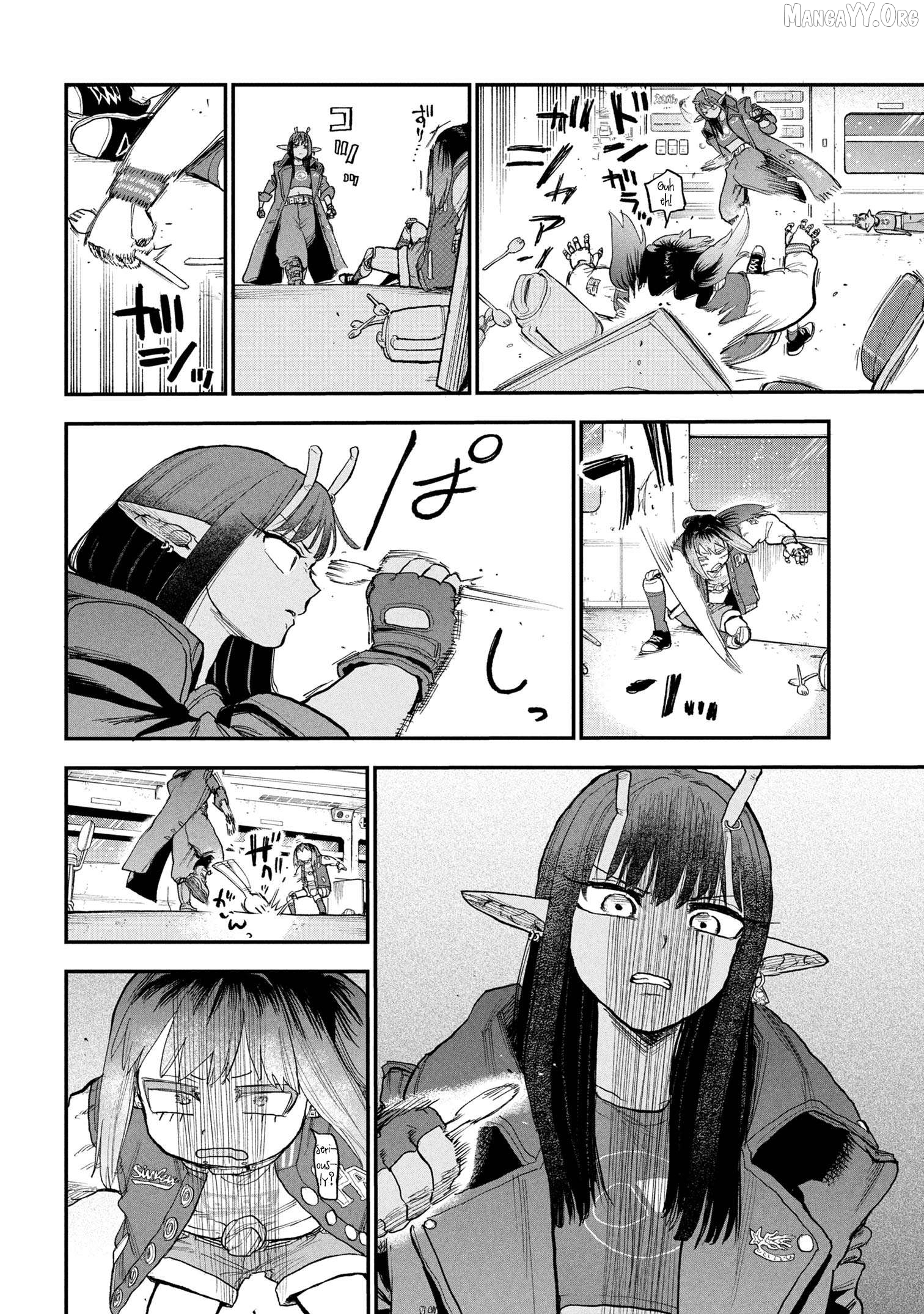 Ginga Tokkyuu – Milky Subway Chapter 4 - Page 14