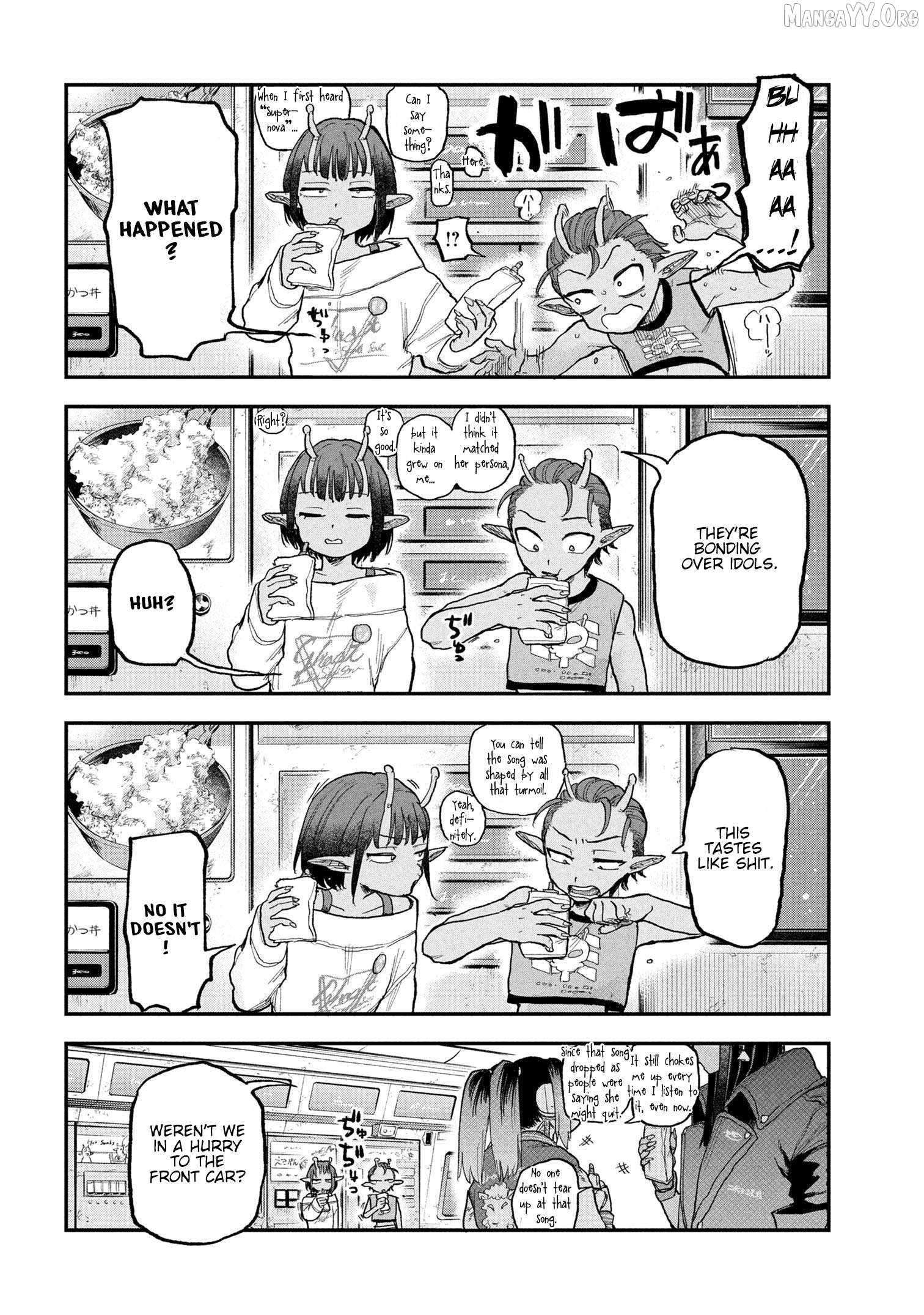 Ginga Tokkyuu – Milky Subway Chapter 4 - Page 18