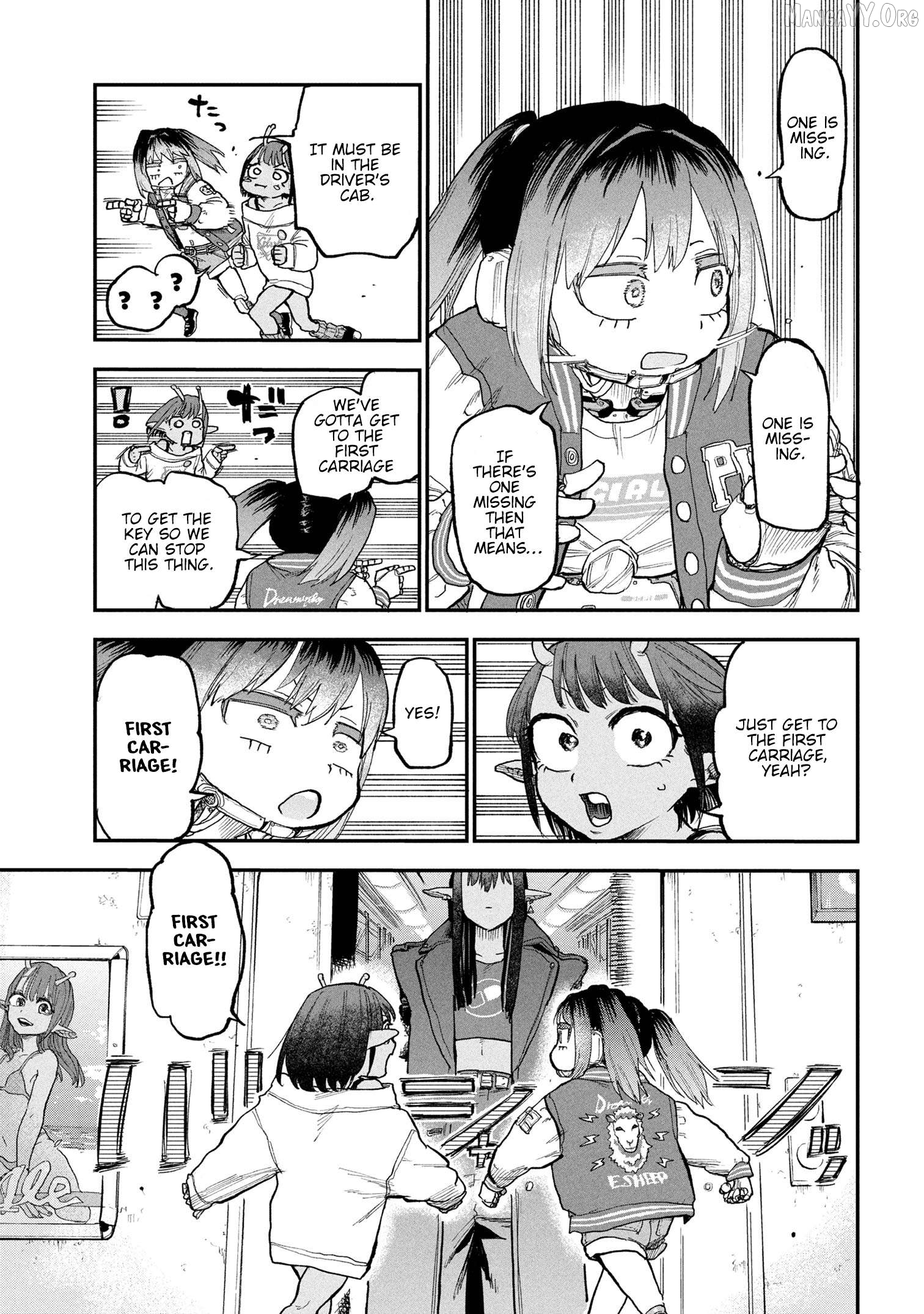 Ginga Tokkyuu – Milky Subway Chapter 4 - Page 3