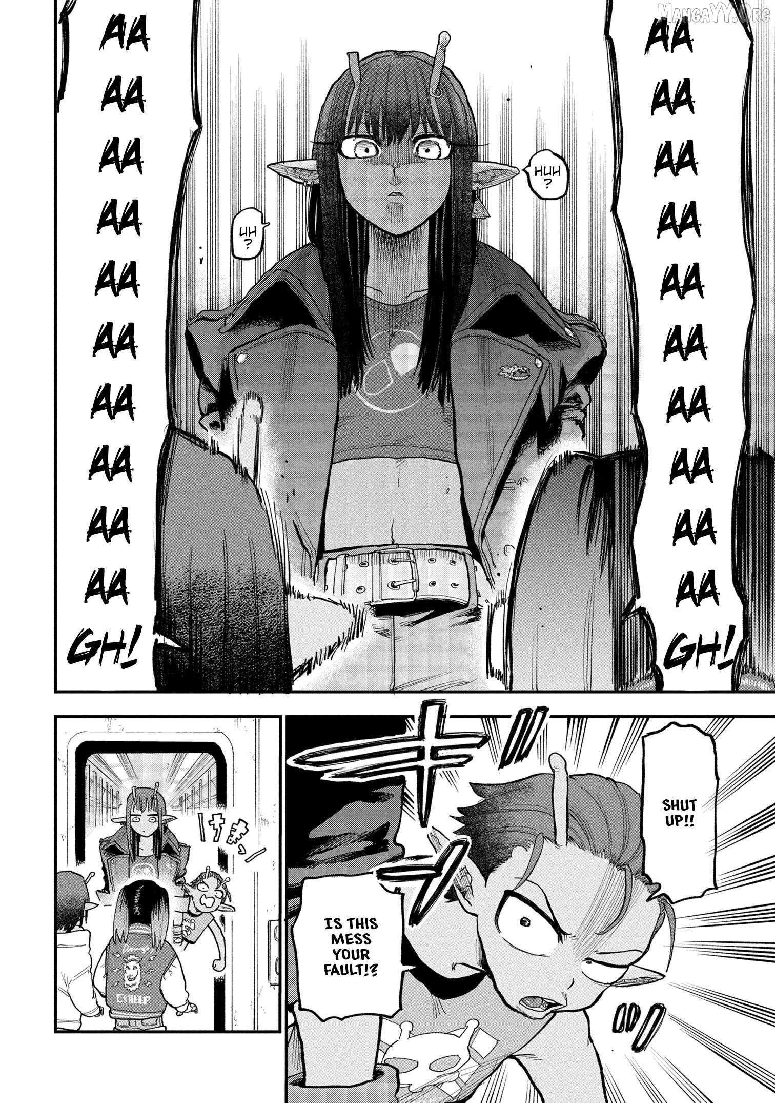 Ginga Tokkyuu – Milky Subway Chapter 4 - Page 4