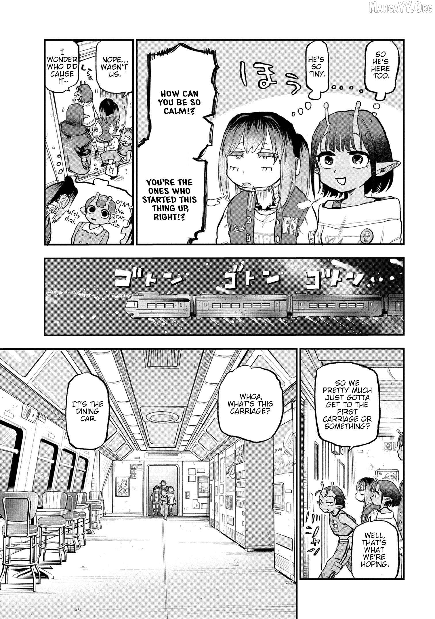 Ginga Tokkyuu – Milky Subway Chapter 4 - Page 5