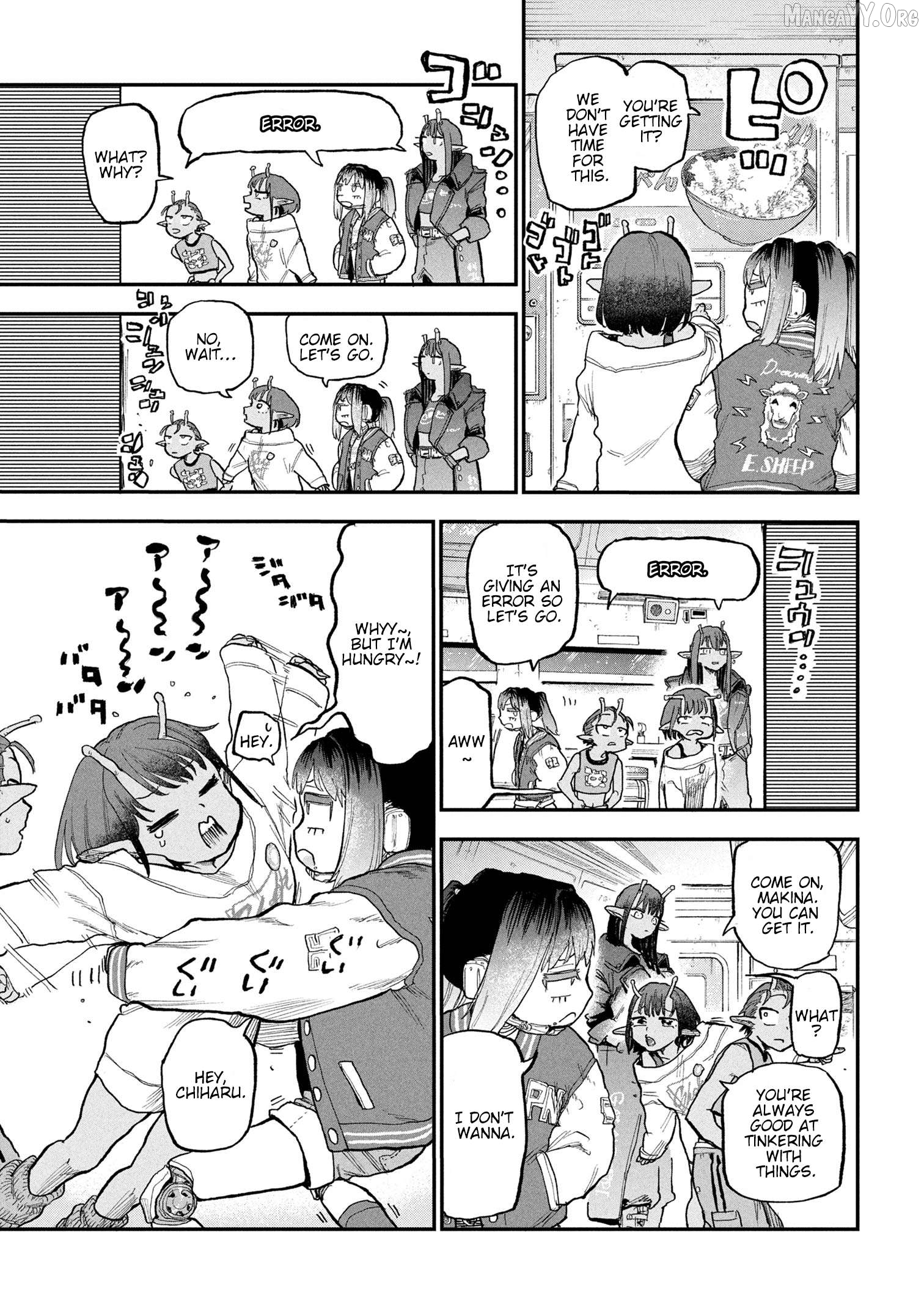 Ginga Tokkyuu – Milky Subway Chapter 4 - Page 7